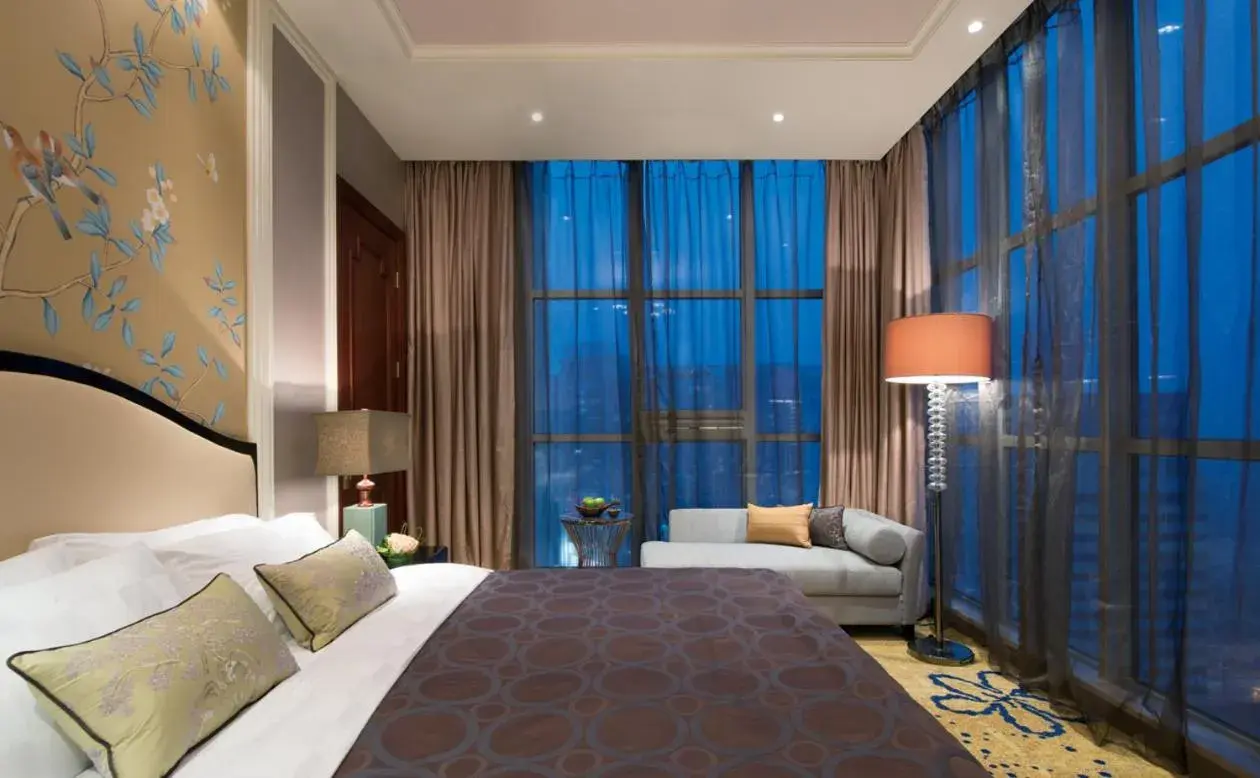 Bed in Ramada Plaza Tianlu Hotel Bed in Ramada Plaza Tianlu Hotel