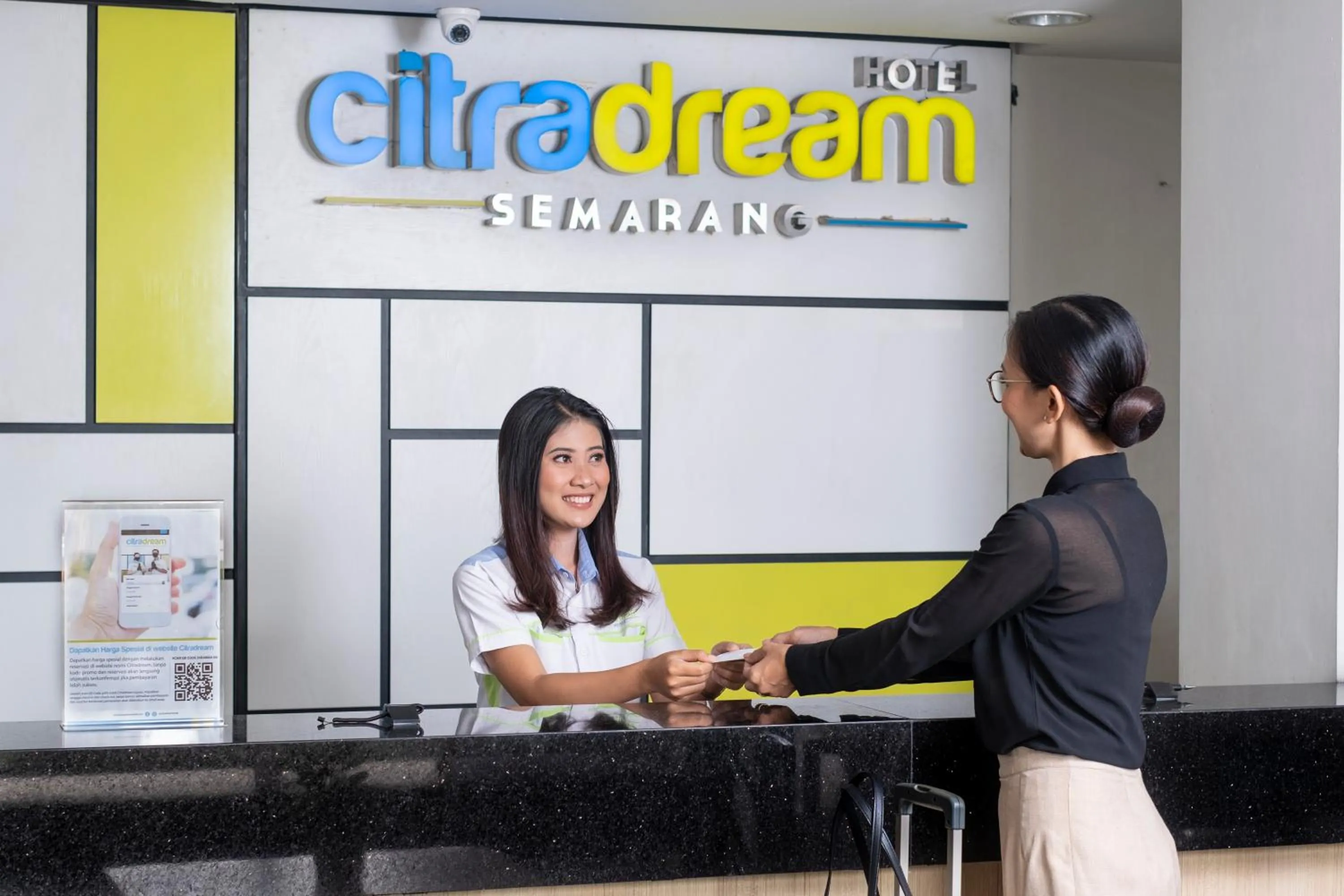 Lobby or reception in Hotel Citradream Semarang