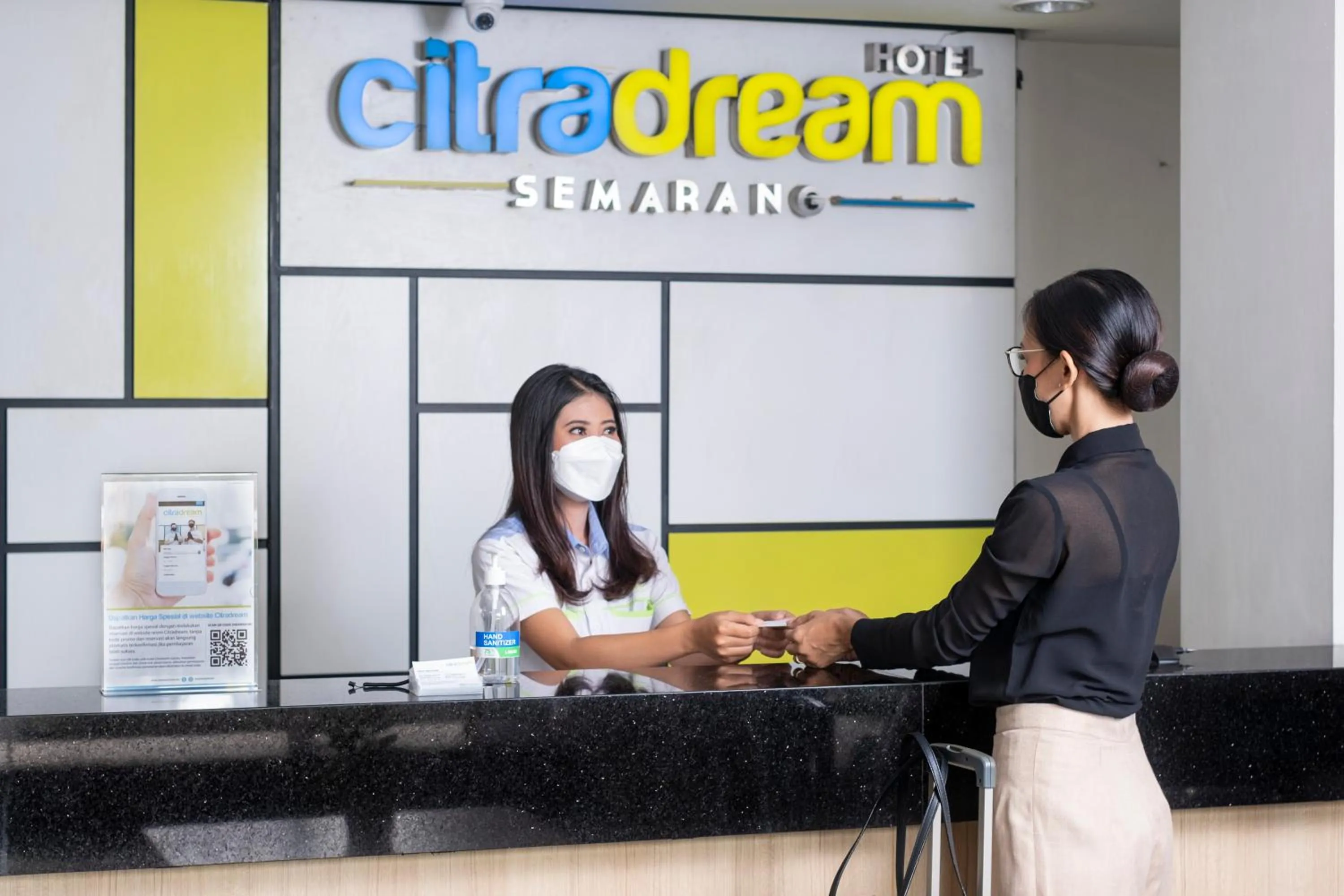 Lobby or reception in Hotel Citradream Semarang