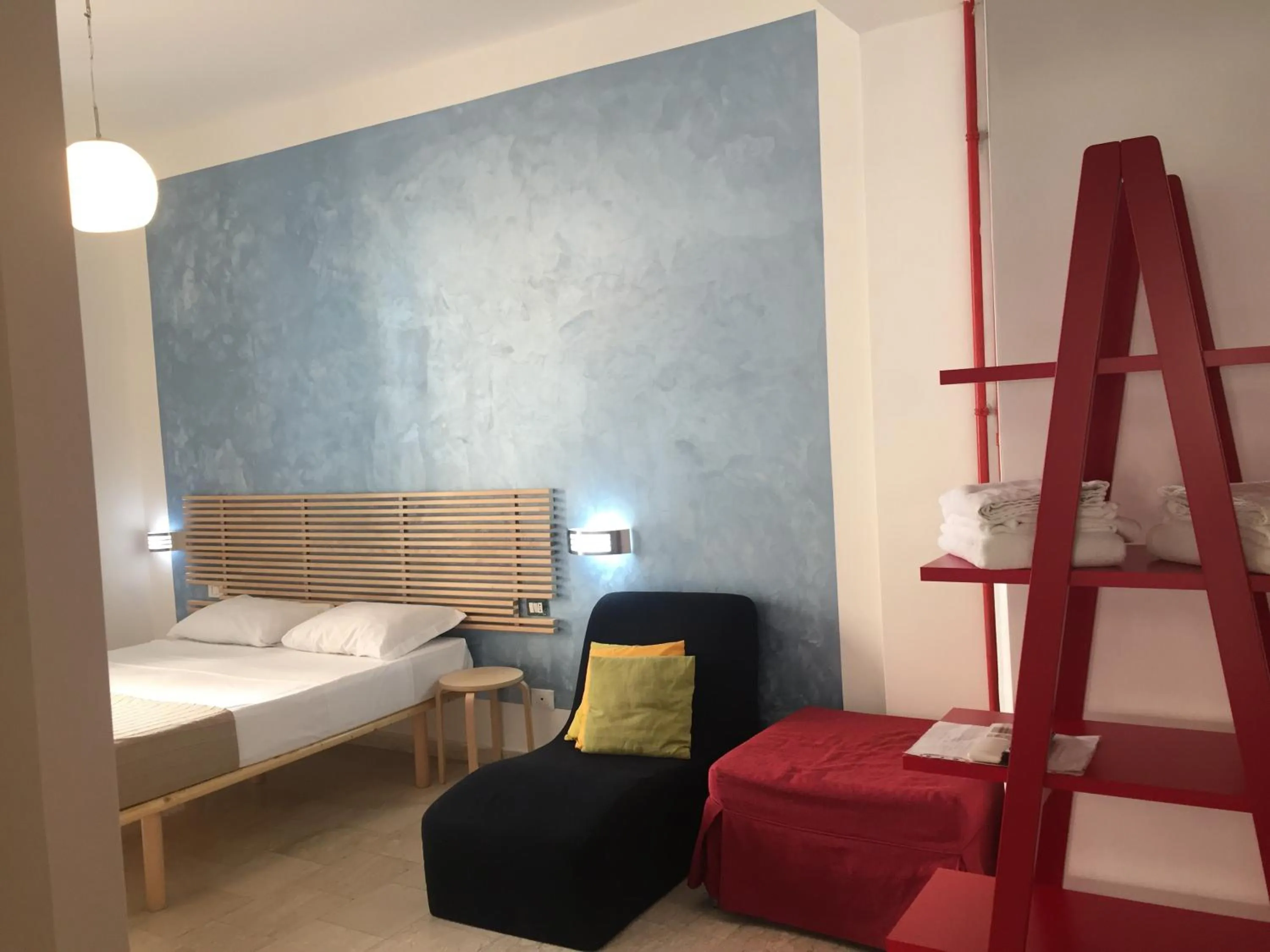 Bed in Roma Art Rooms