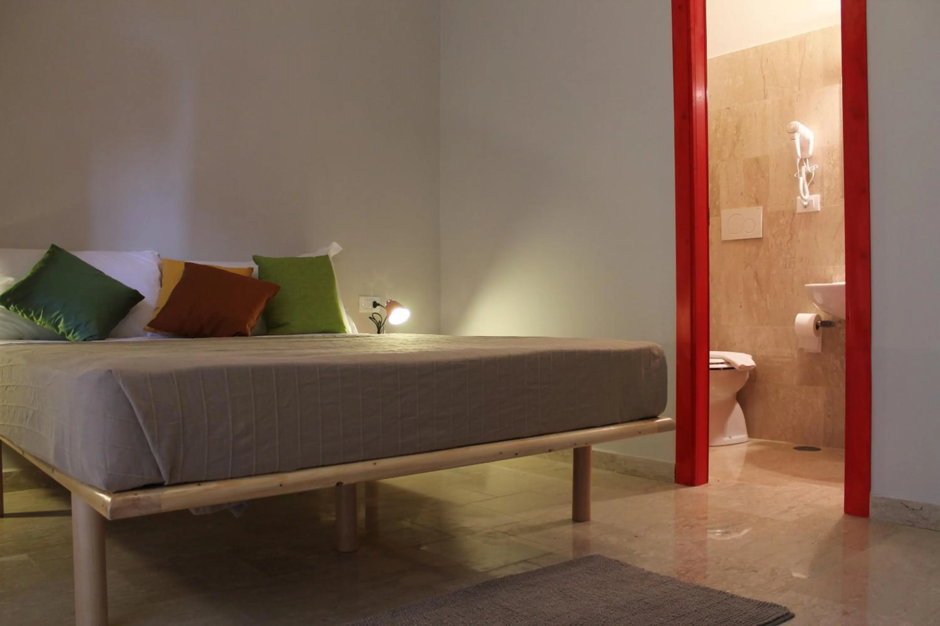 Bed in Roma Art Rooms