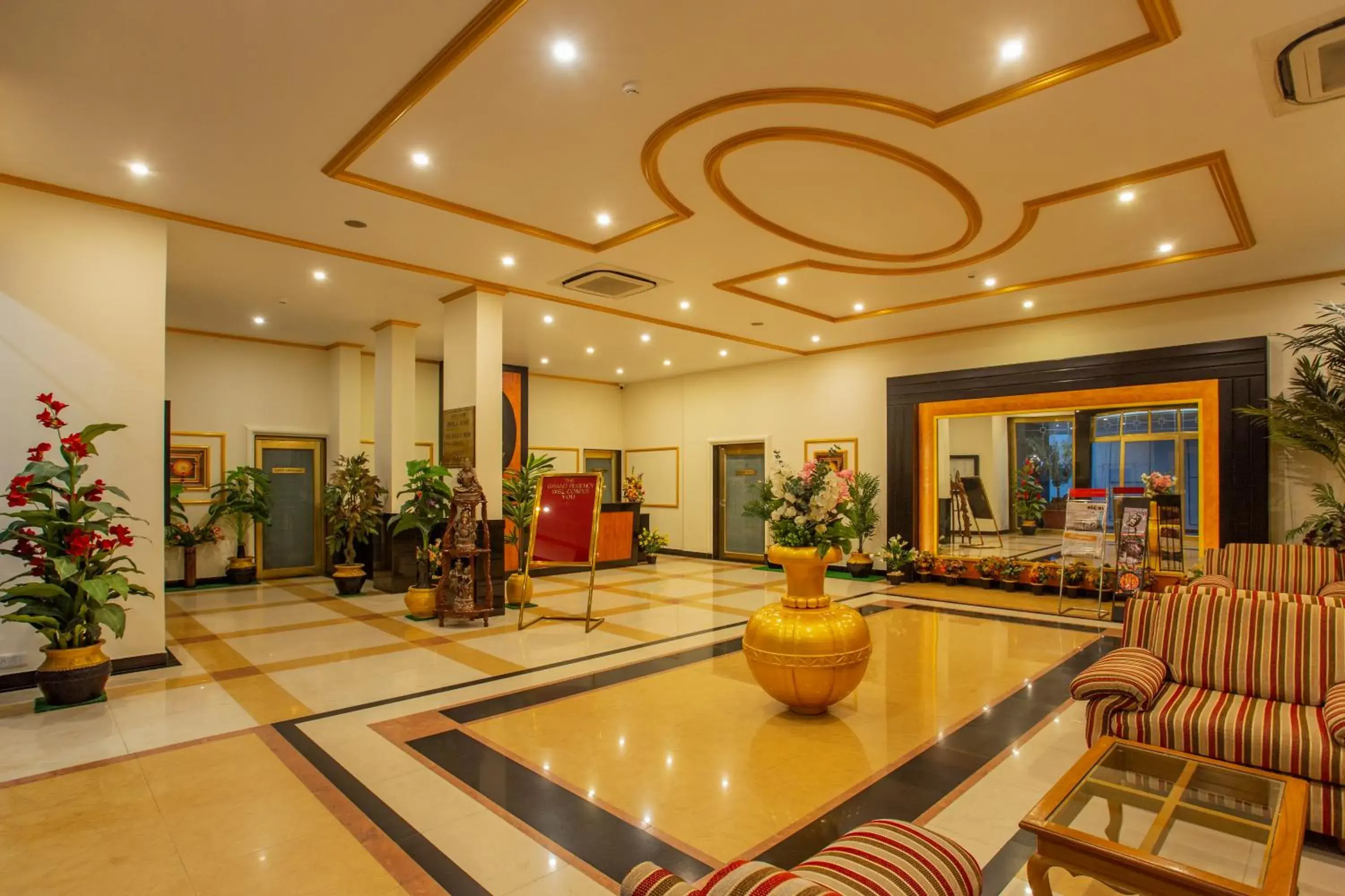 Lobby or reception in The Grand Regency Lobby or reception in The Grand Regency