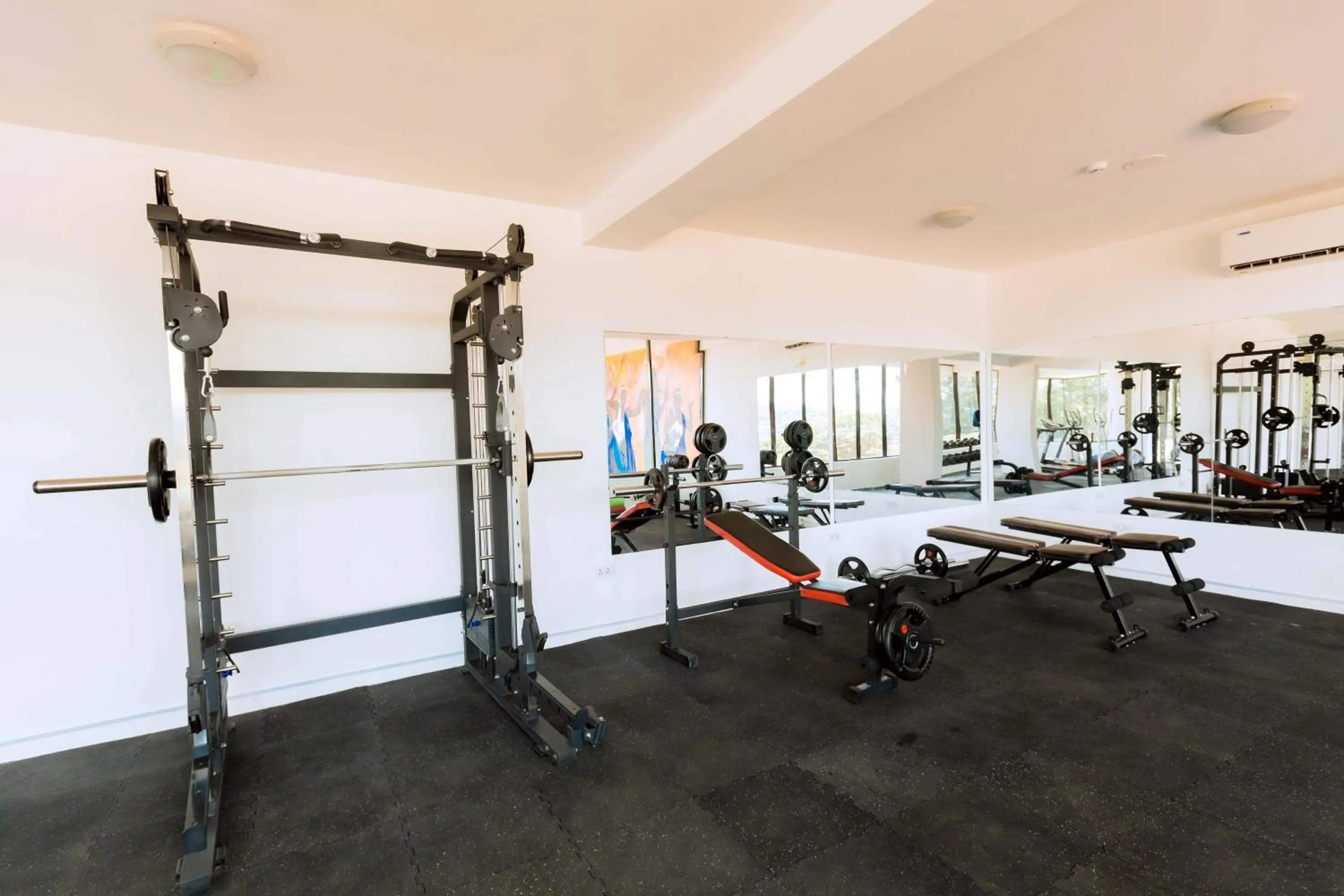 Fitness centre/facilities in The Hut Restaurant & Boutique Hotel