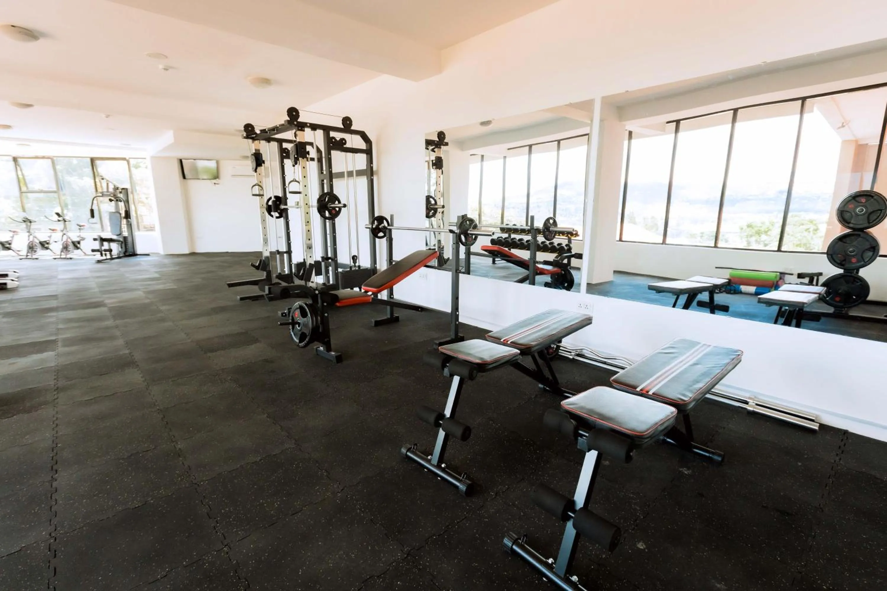 Fitness centre/facilities in The Hut Restaurant & Boutique Hotel