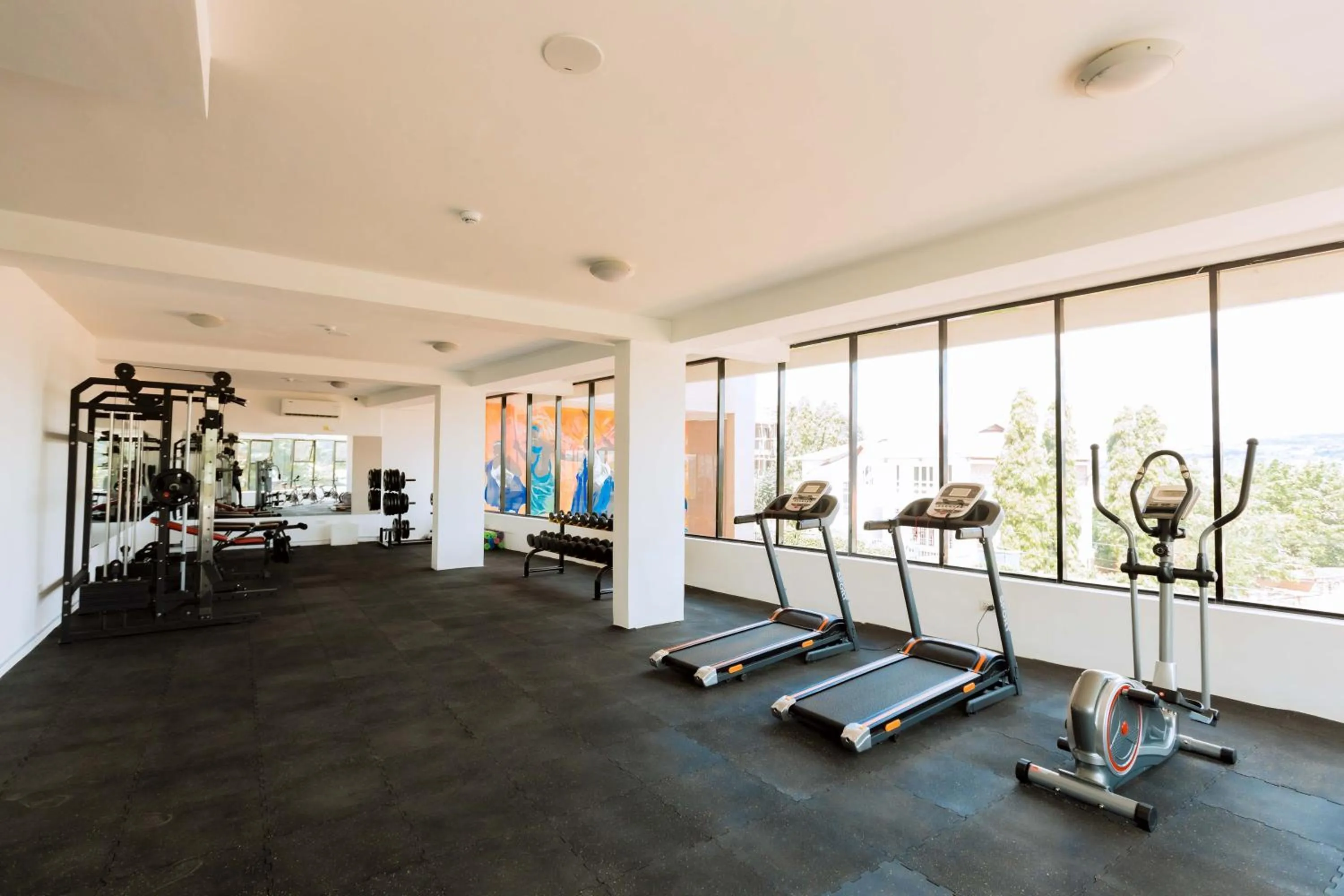 Fitness centre/facilities in The Hut Restaurant & Boutique Hotel