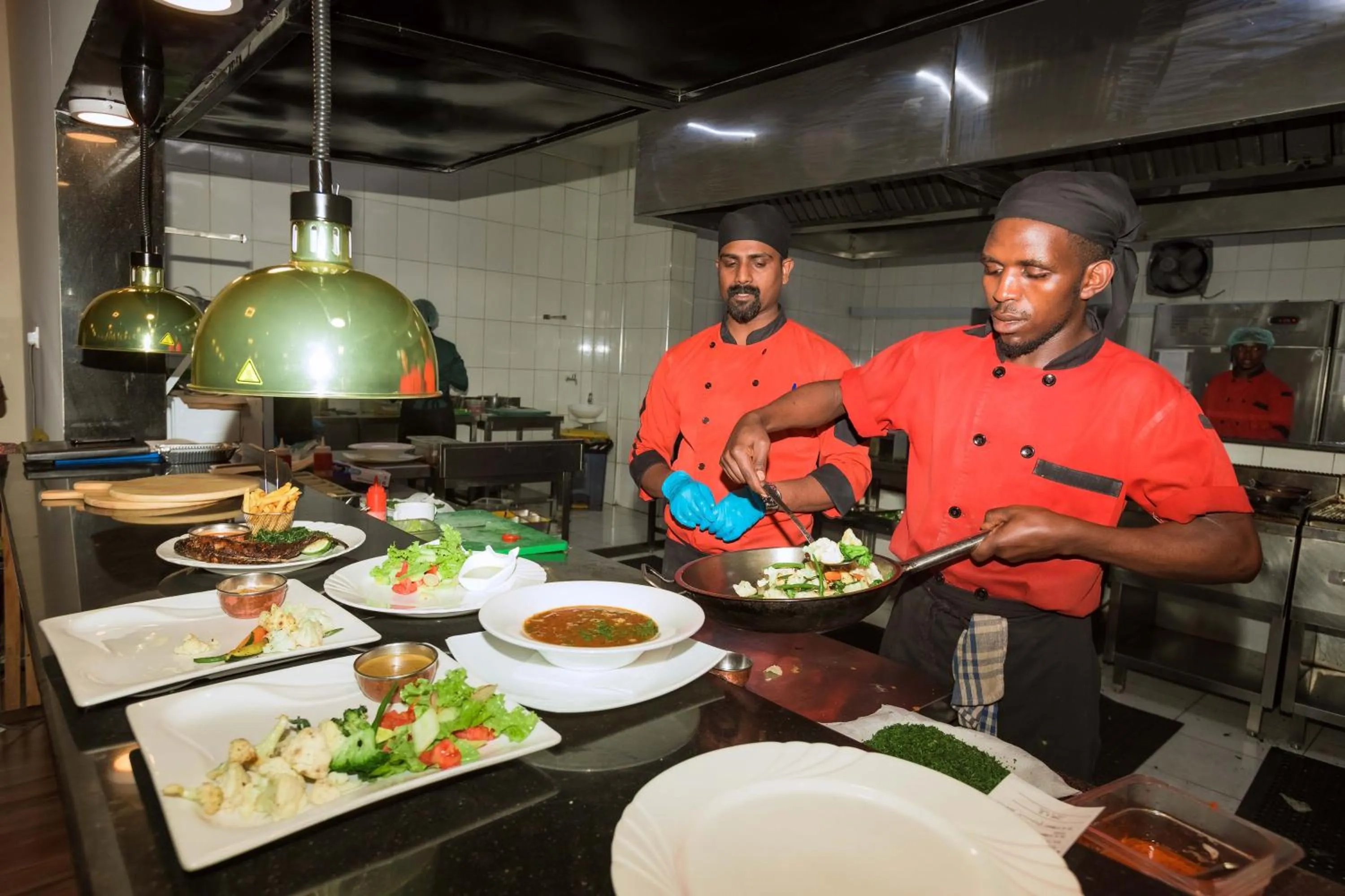 Restaurant/places to eat in The Hut Restaurant & Boutique Hotel