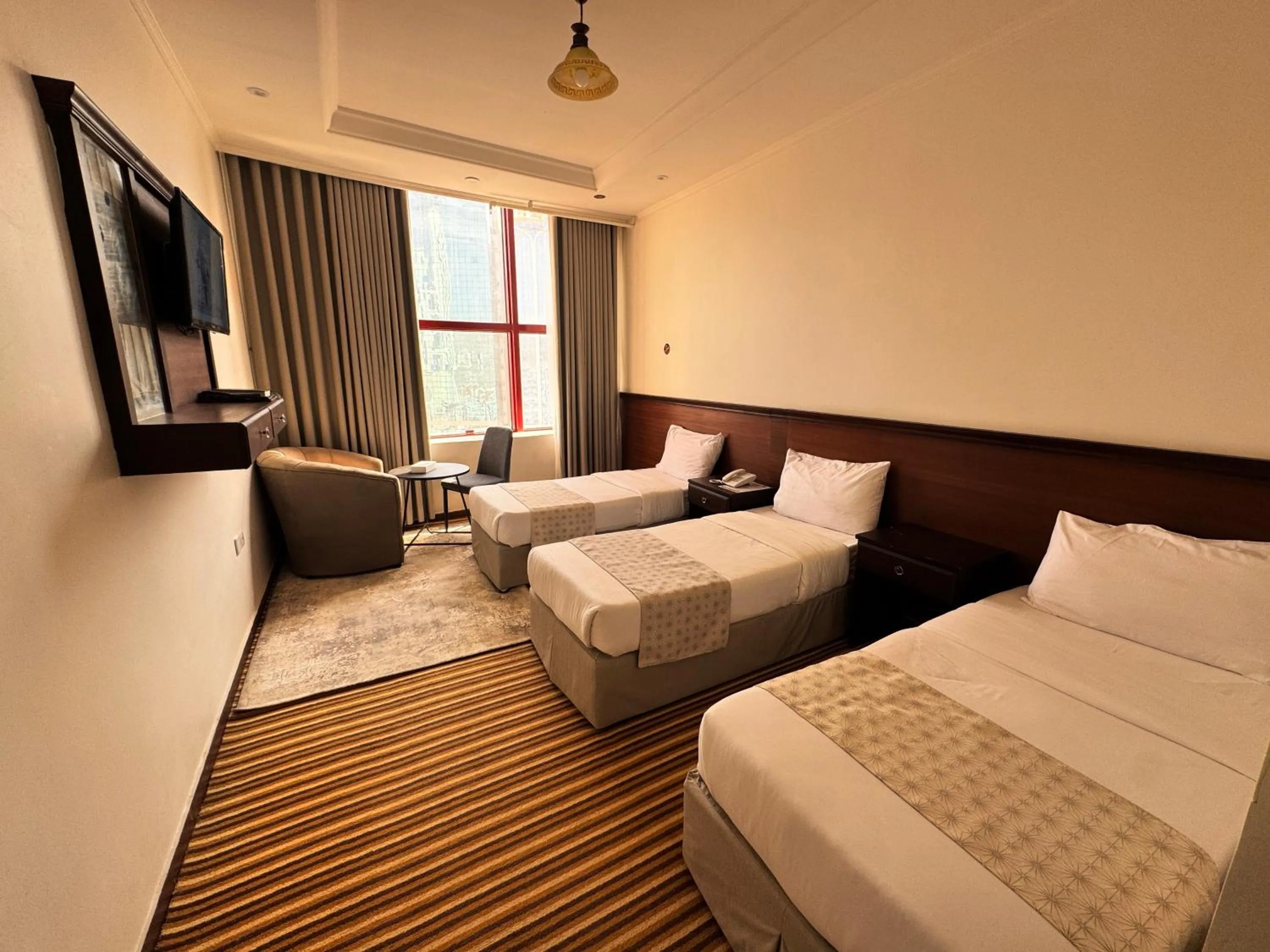 Bed in Cent Al Khair Hotel Makkah