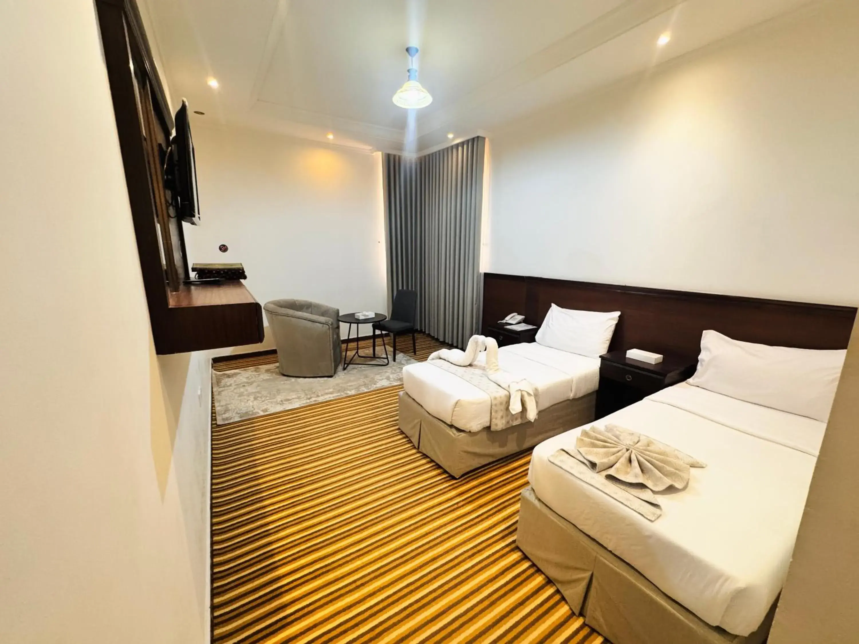 Budget Twin Room in Cent Al Khair Hotel Makkah Budget Twin Room in Cent Al Khair Hotel Makkah