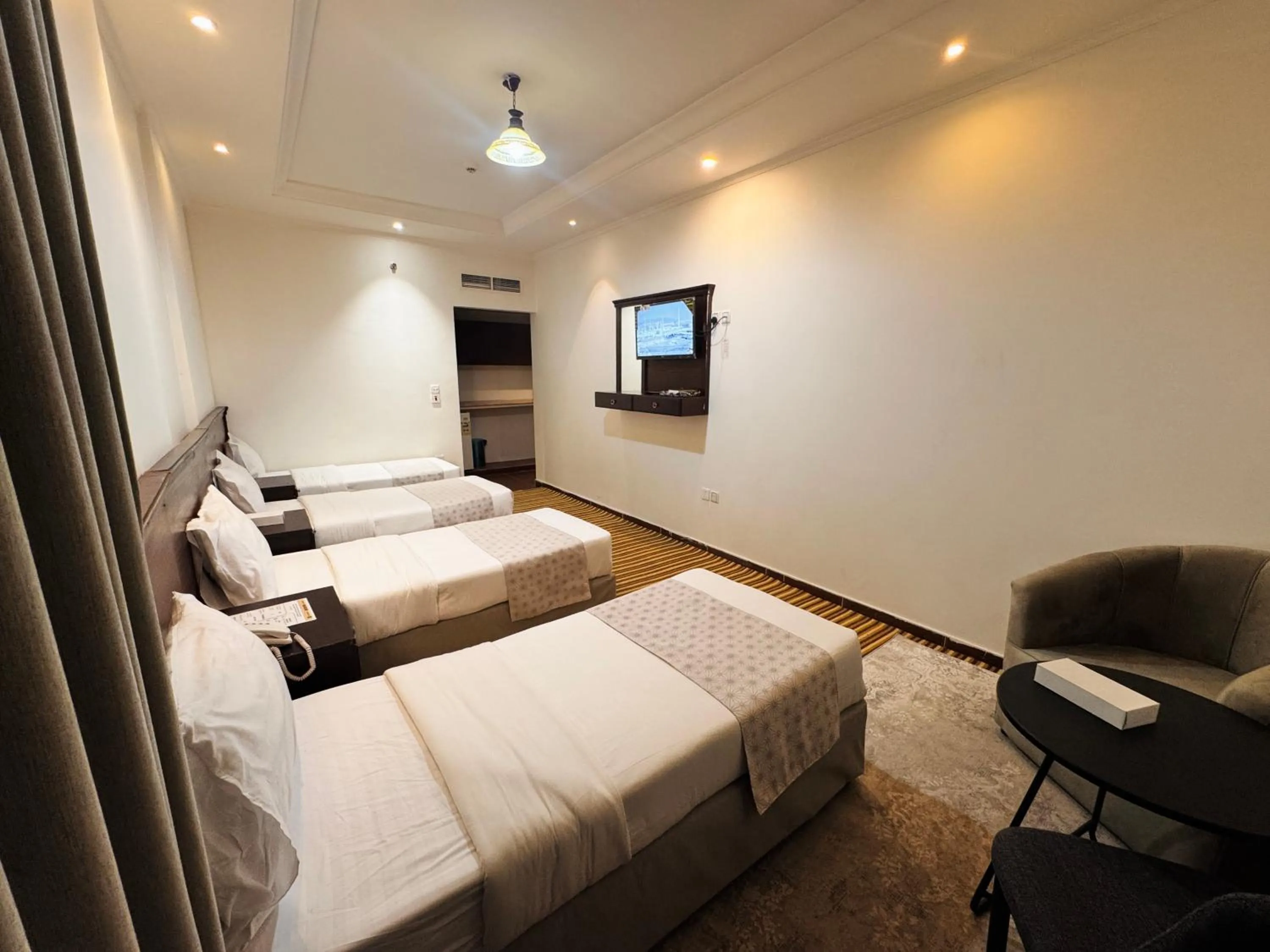 Bed in Cent Al Khair Hotel Makkah