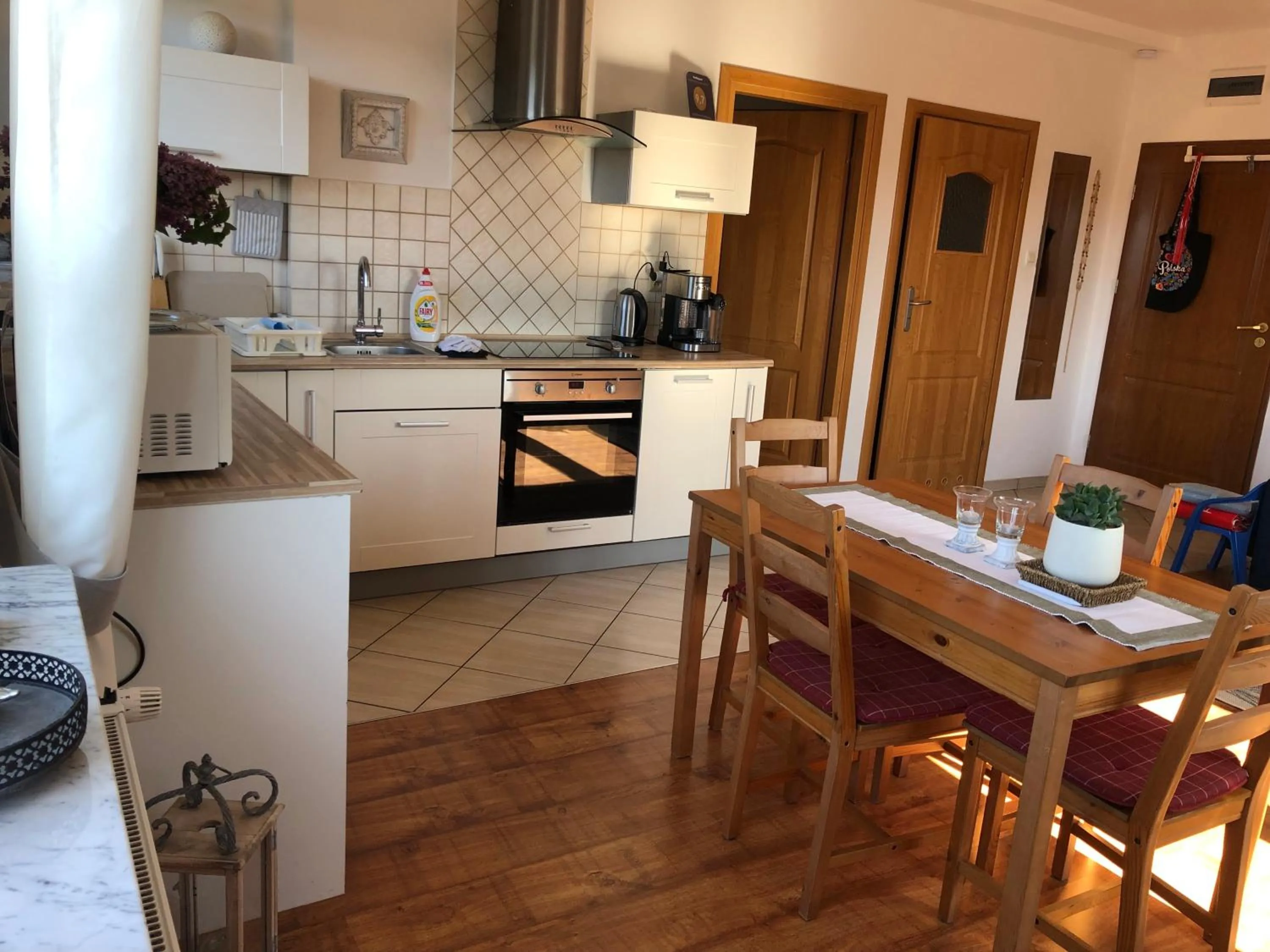 Kitchen or kitchenette in Apartament Na Wydmie