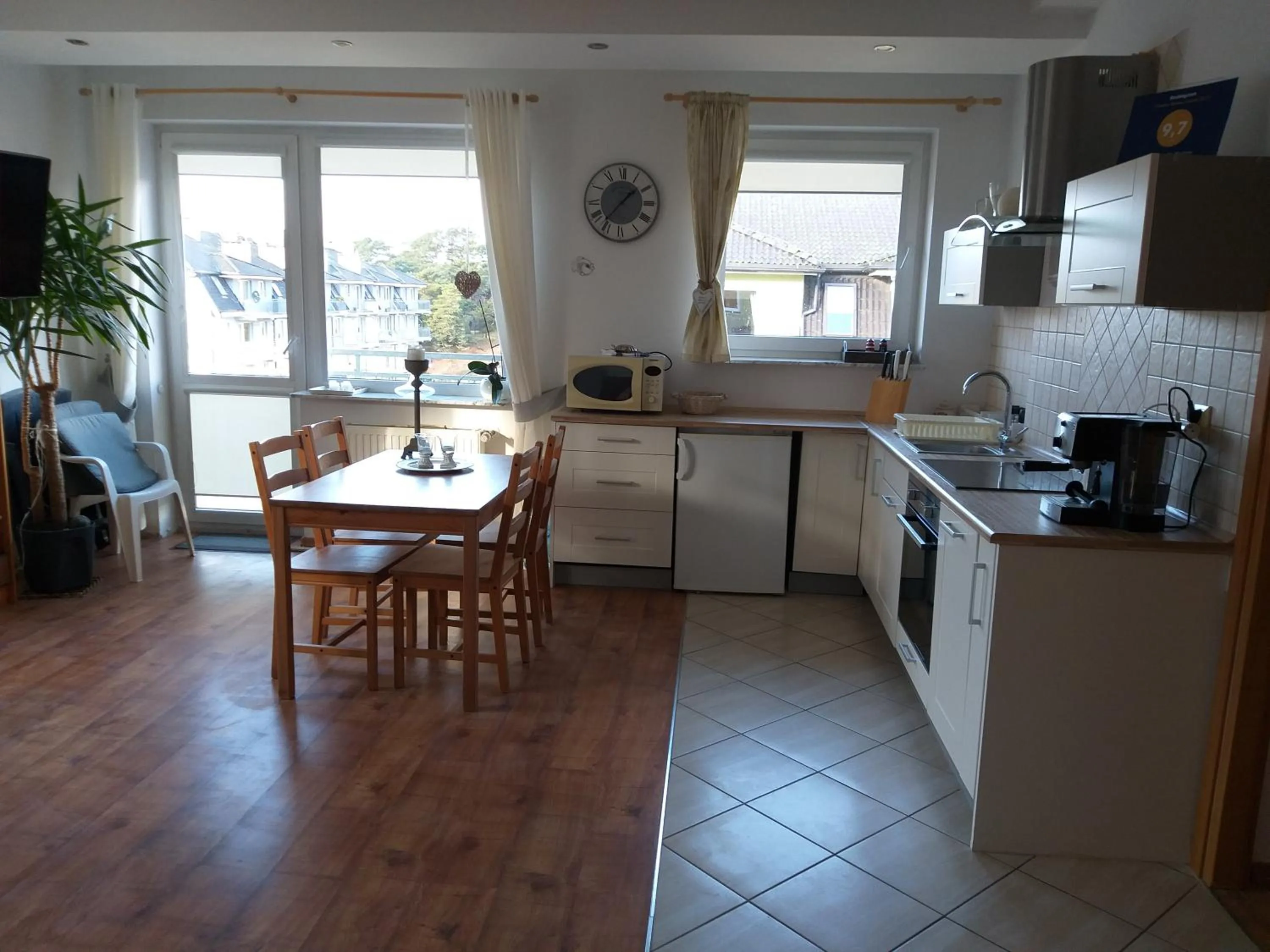Kitchen or kitchenette in Apartament Na Wydmie