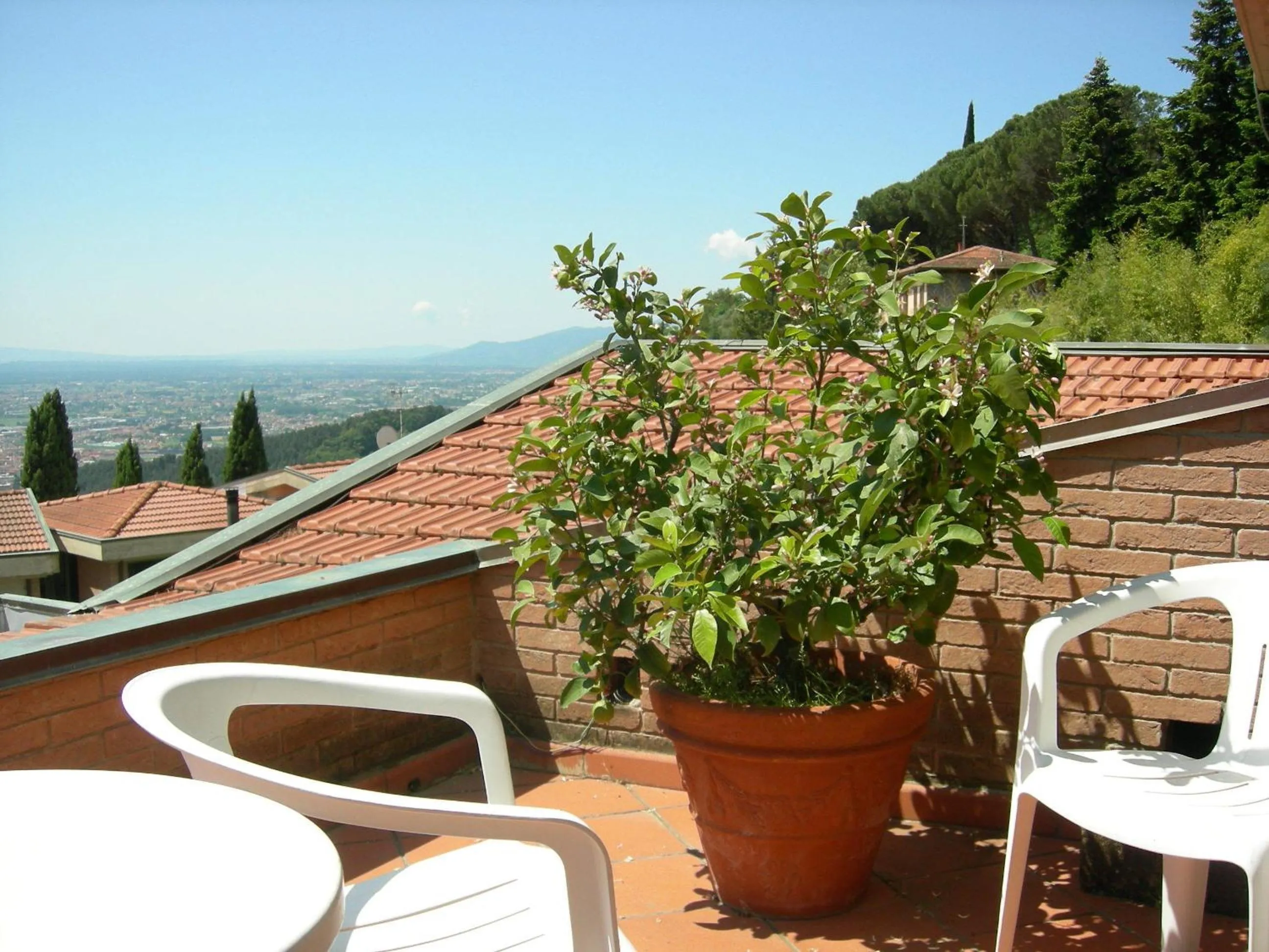 Seating area in Albergo Santa Barbara