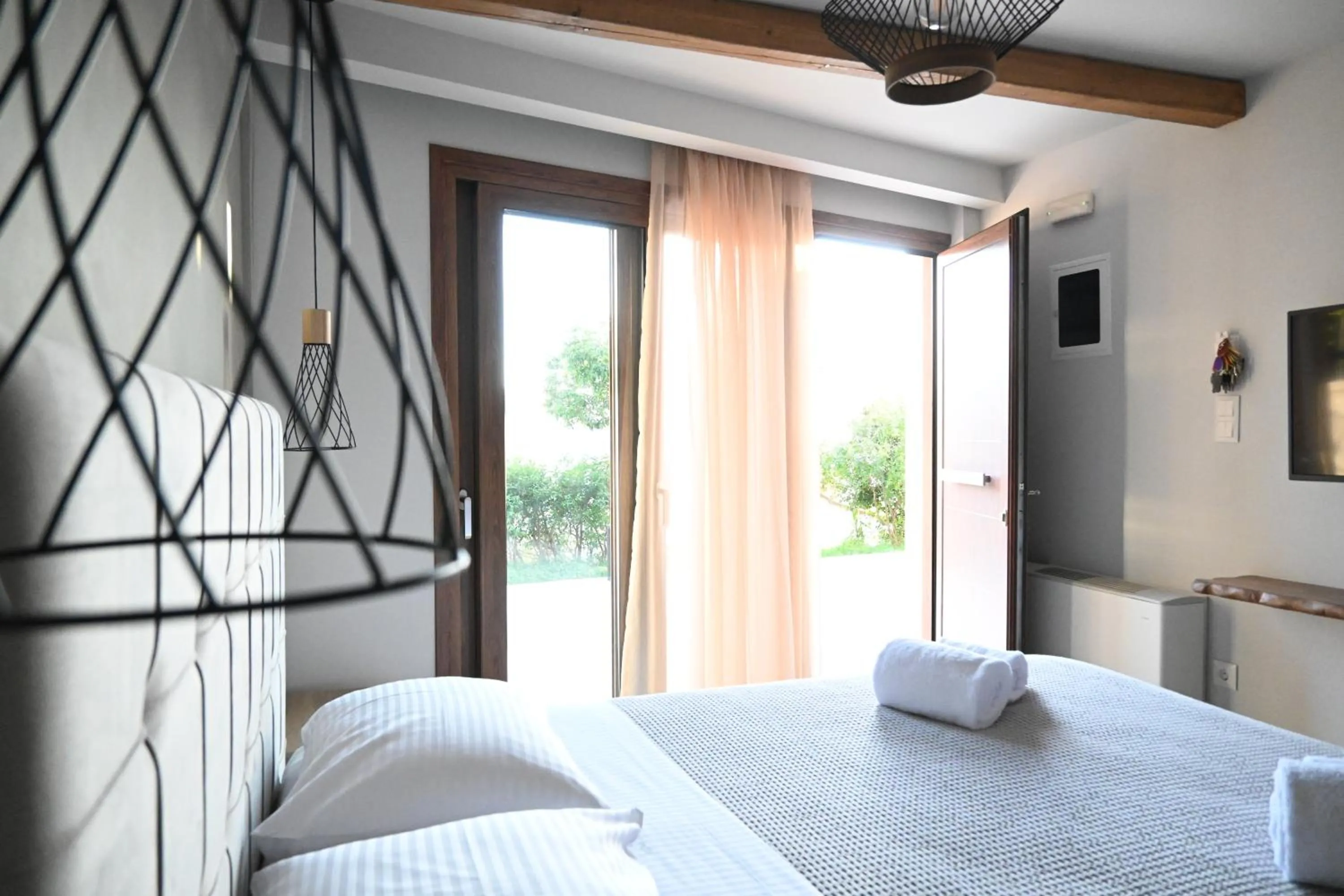 Bedroom, Bed in Komody Apartments