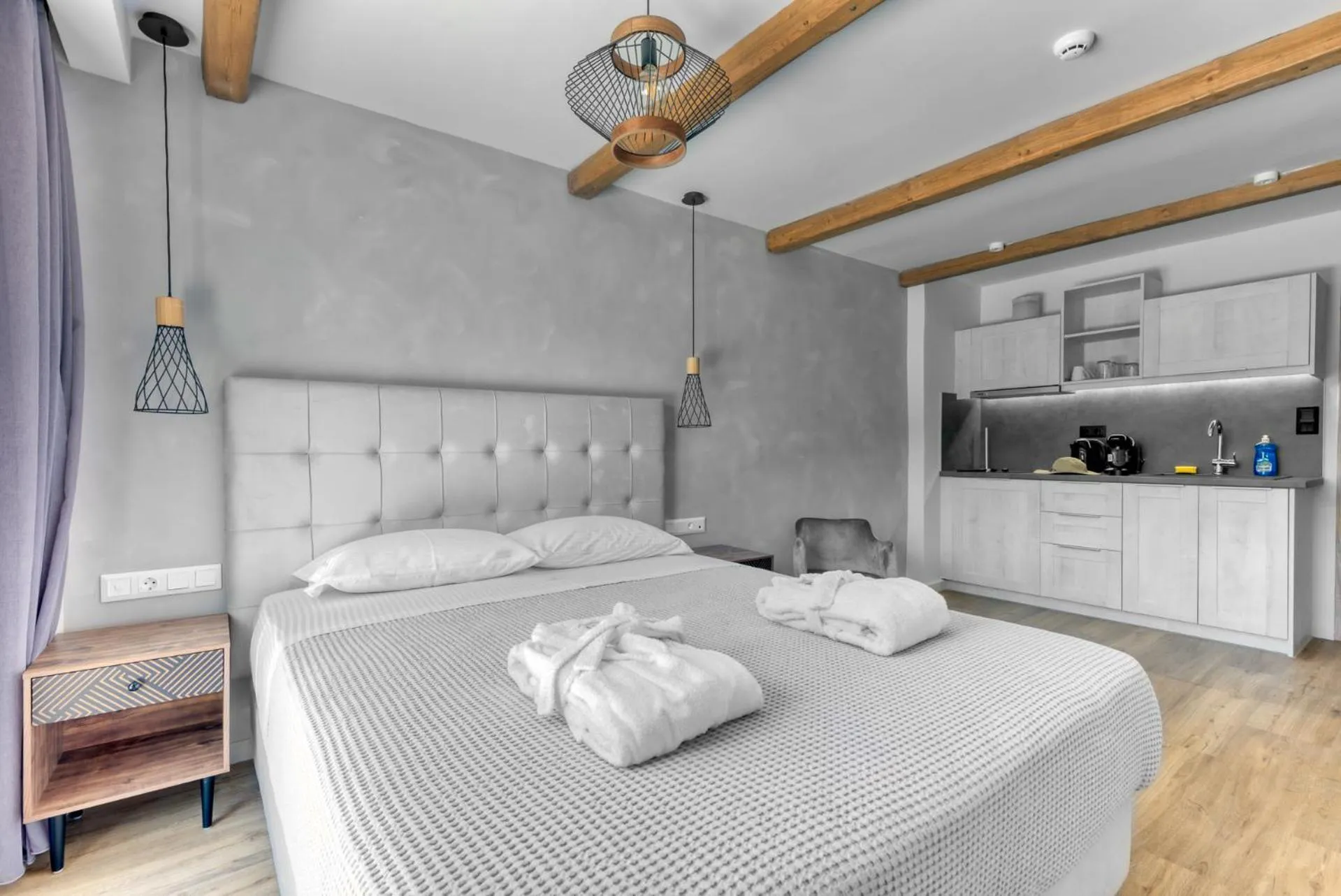 Bedroom, Bed in Komody Apartments