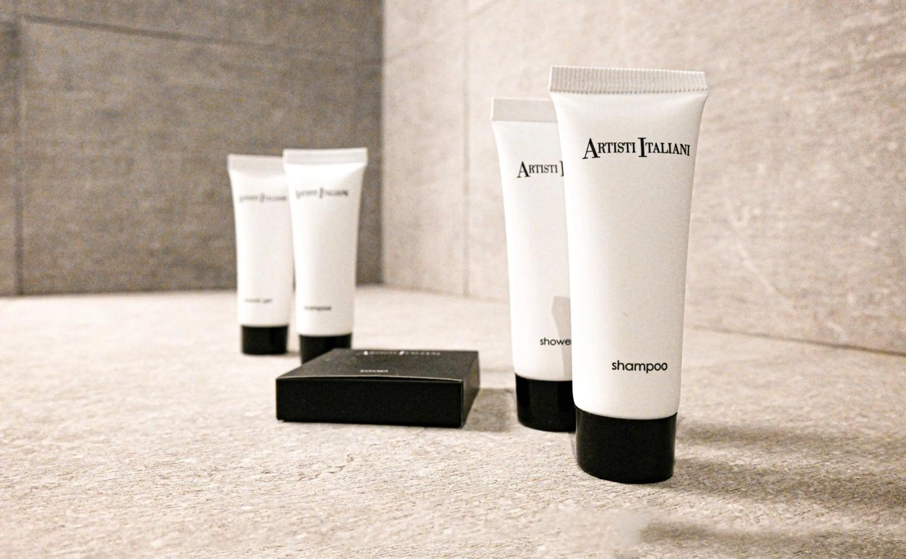 Bathroom in Komody Apartments