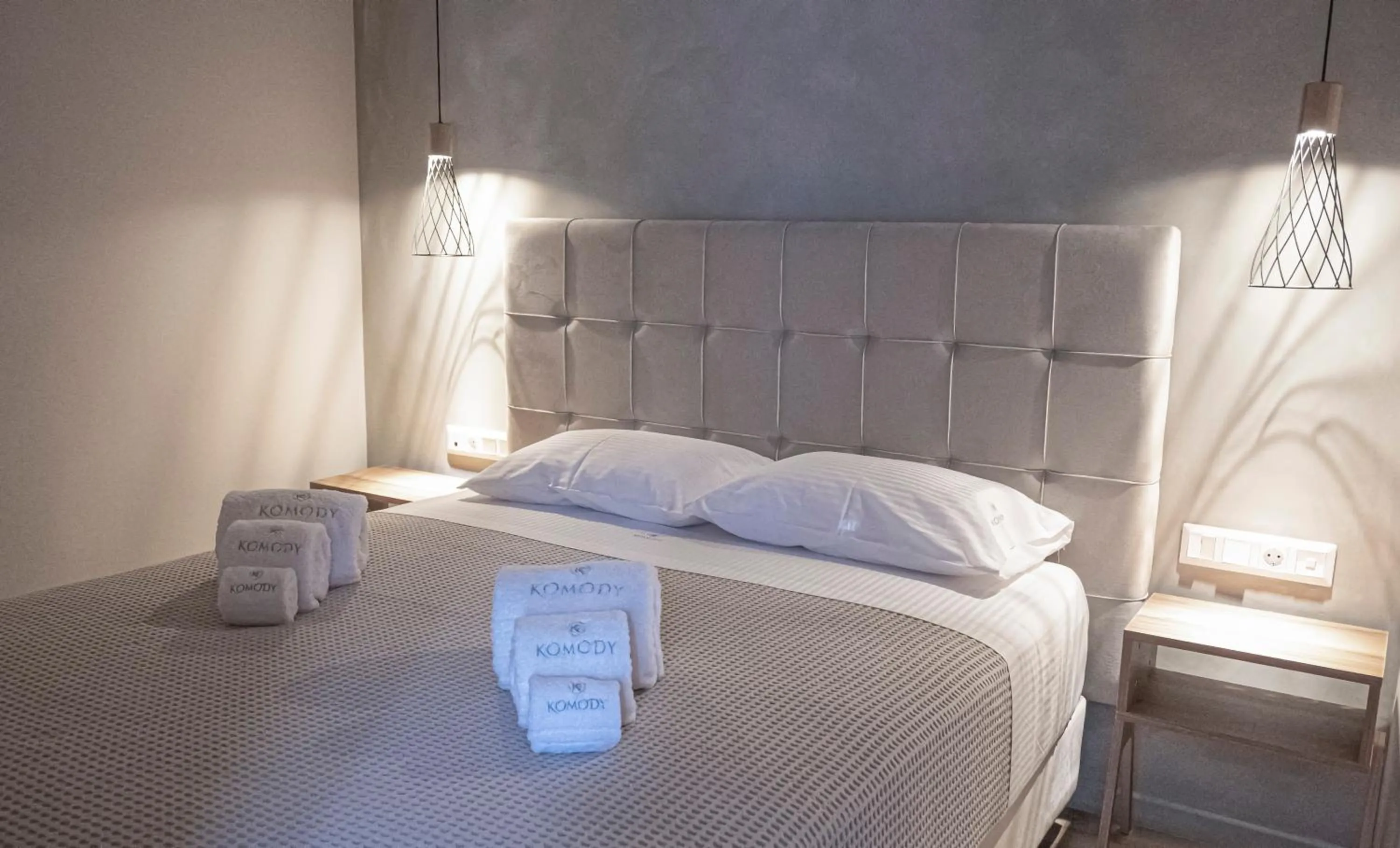 Bedroom, Bed in Komody Apartments