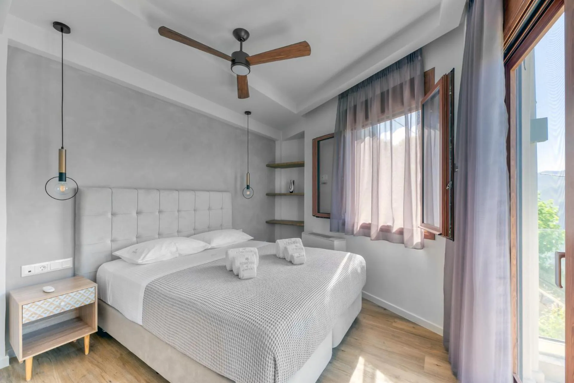 Bedroom, Bed in Komody Apartments