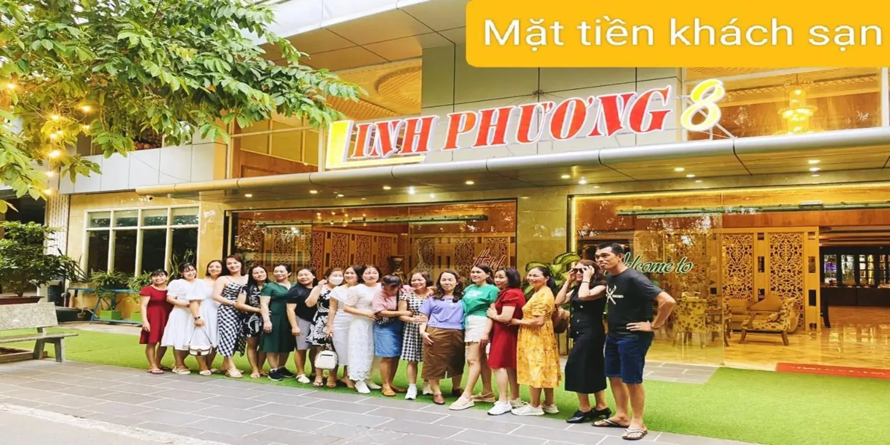 Property building in Linh Phuong 8 Hotel - 24 hours stay Property building in Linh Phuong 8 Hotel - 24 hours stay