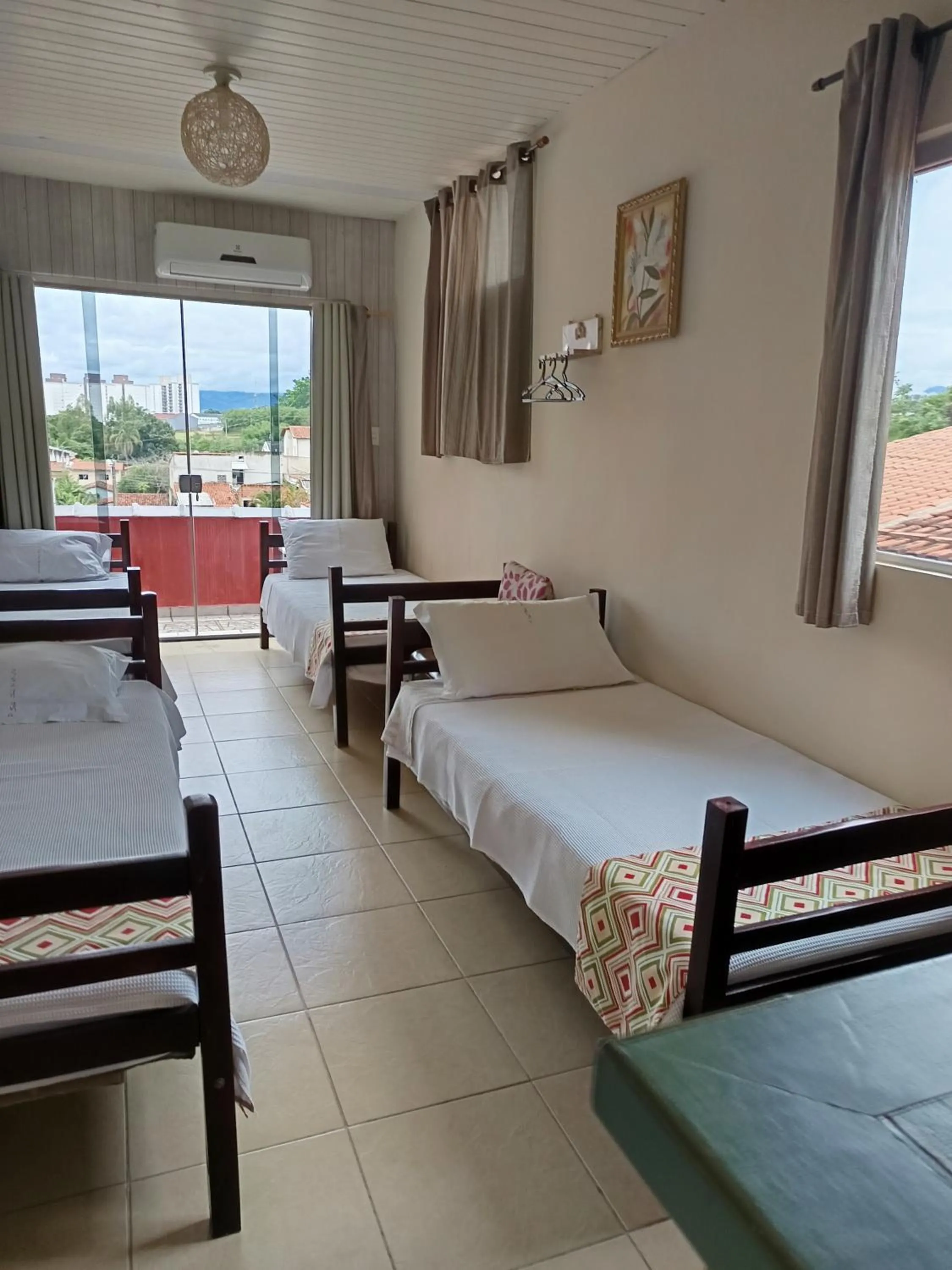 Bed in Pousada São João Batista