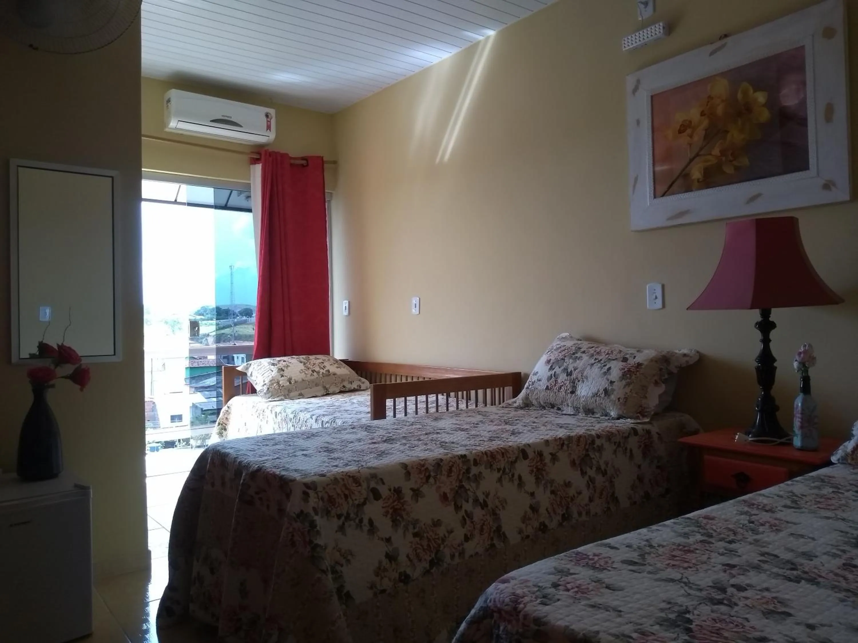 Bed in Pousada São João Batista