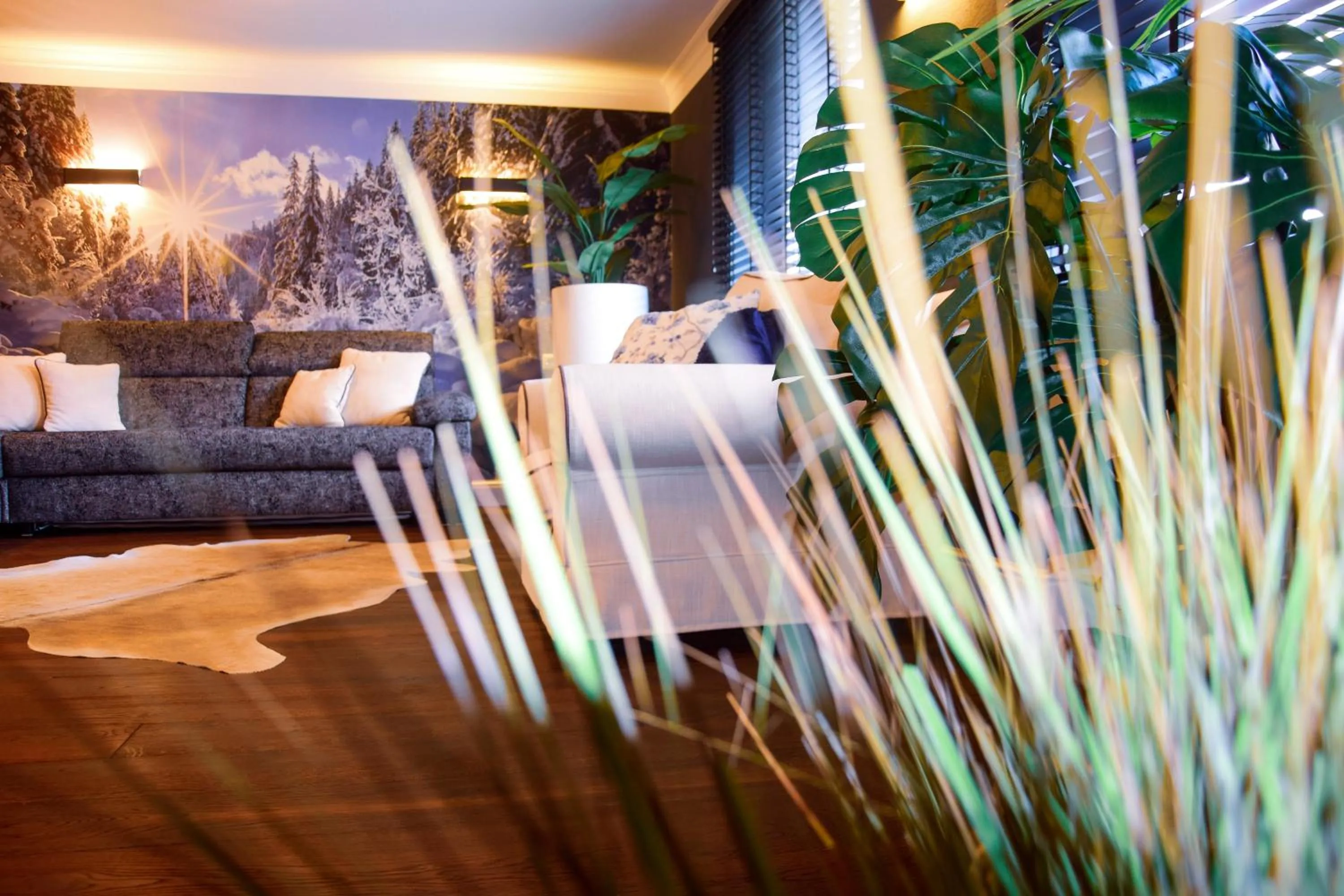 Living room in Design Hotel ALPENLIEBE - - - - Boutique-Flair - - - -