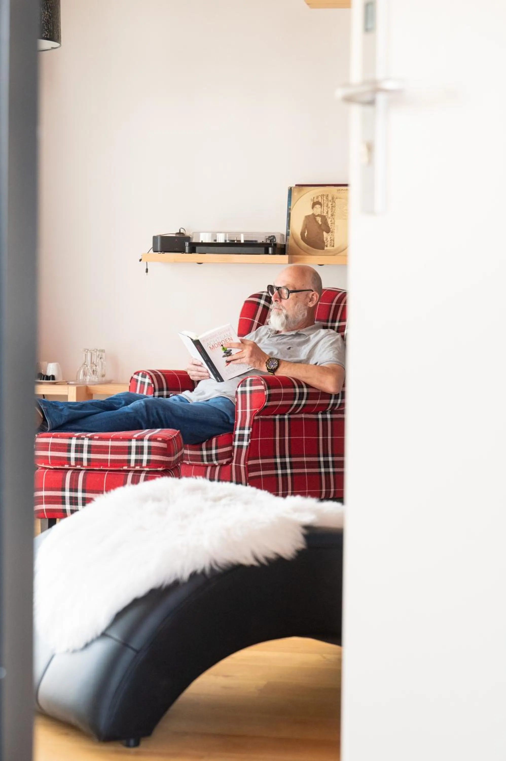 Photo of the whole room, Bed in Design Hotel ALPENLIEBE - - - - Boutique-Flair - - - -