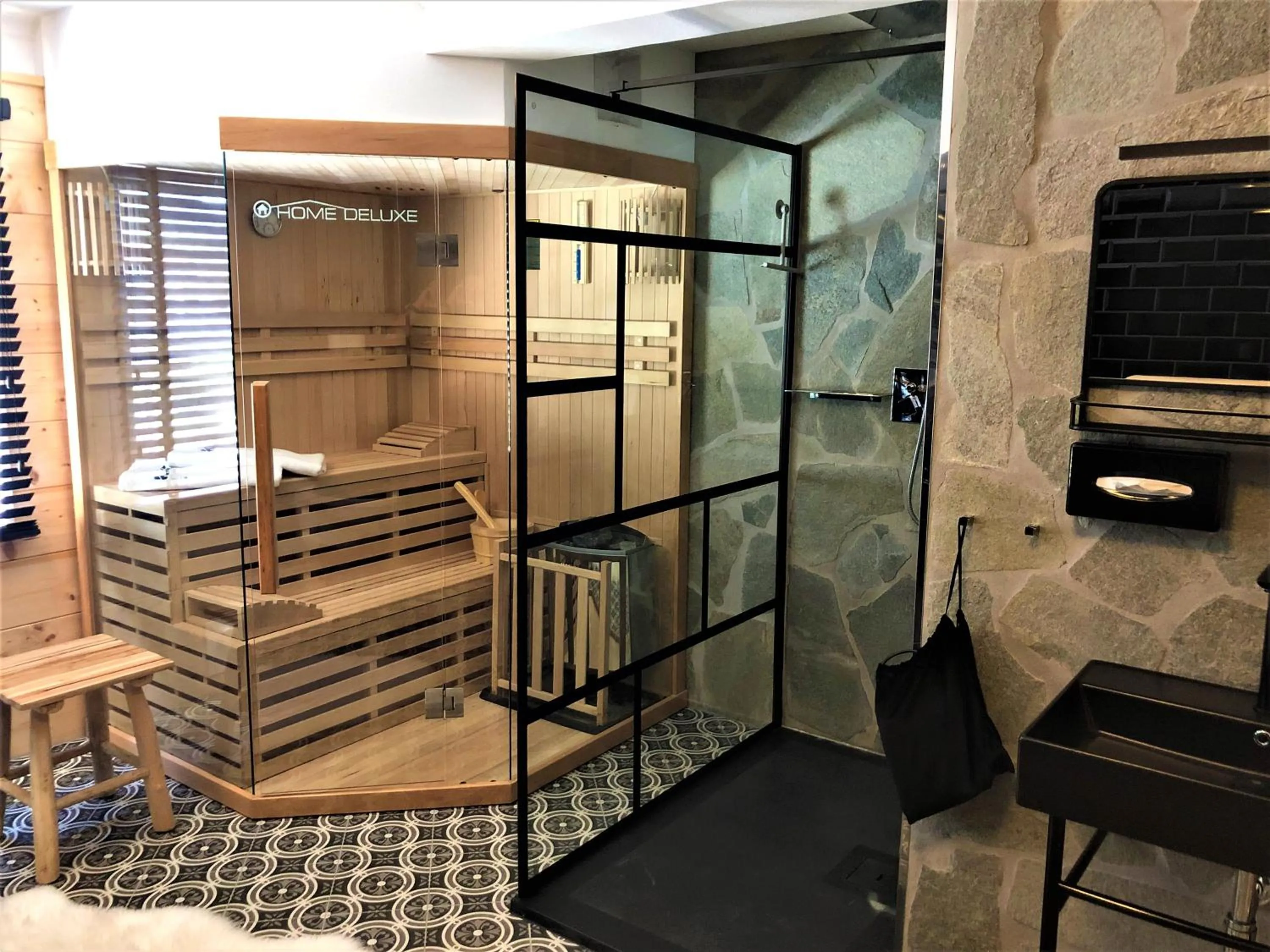 Sauna in Design Hotel ALPENLIEBE - - - - Boutique-Flair - - - -