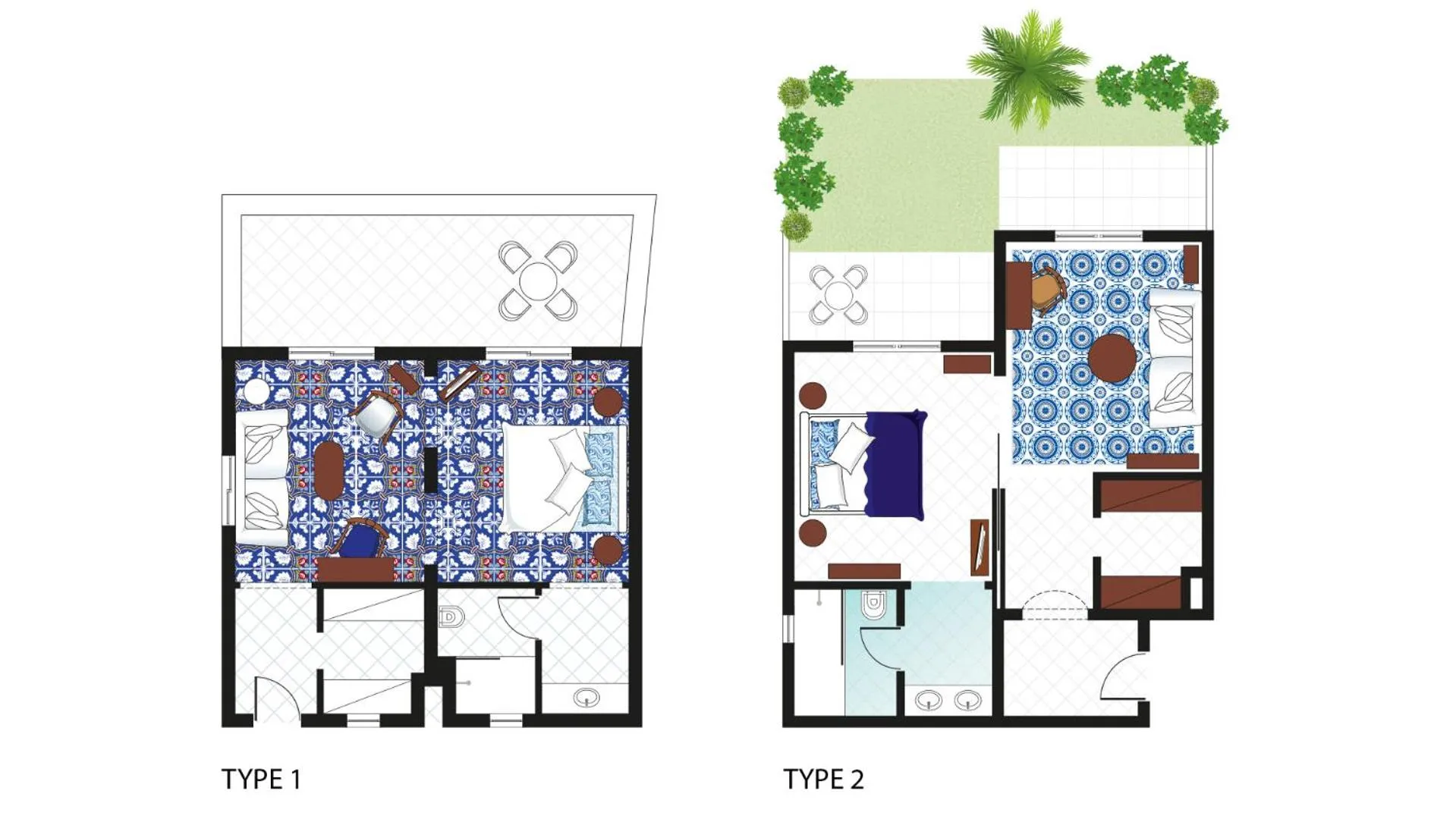 Floor plan in Caramel, A Grecotel Resort to Live