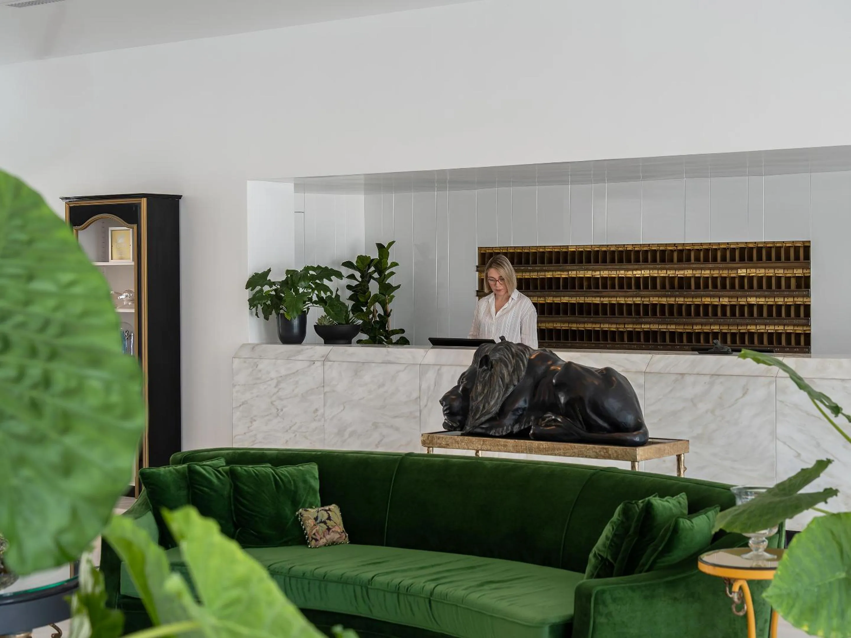 Living room in Caramel, A Grecotel Resort to Live