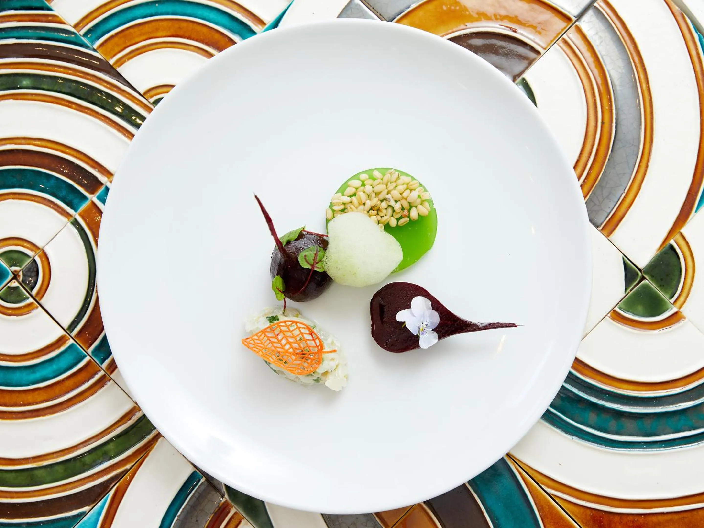 Food and drinks in Caramel, A Grecotel Resort to Live