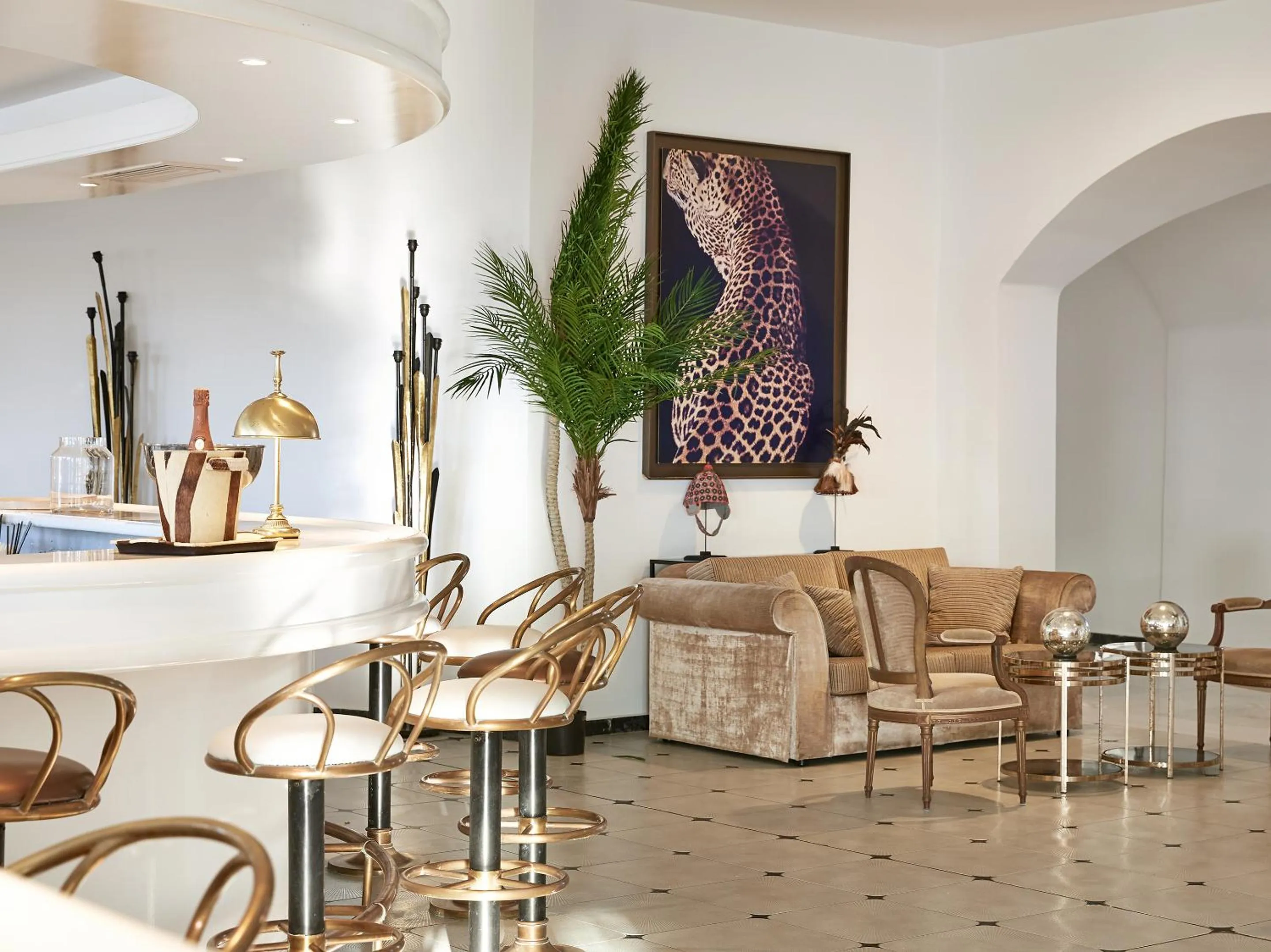 Living room in Caramel, A Grecotel Resort to Live