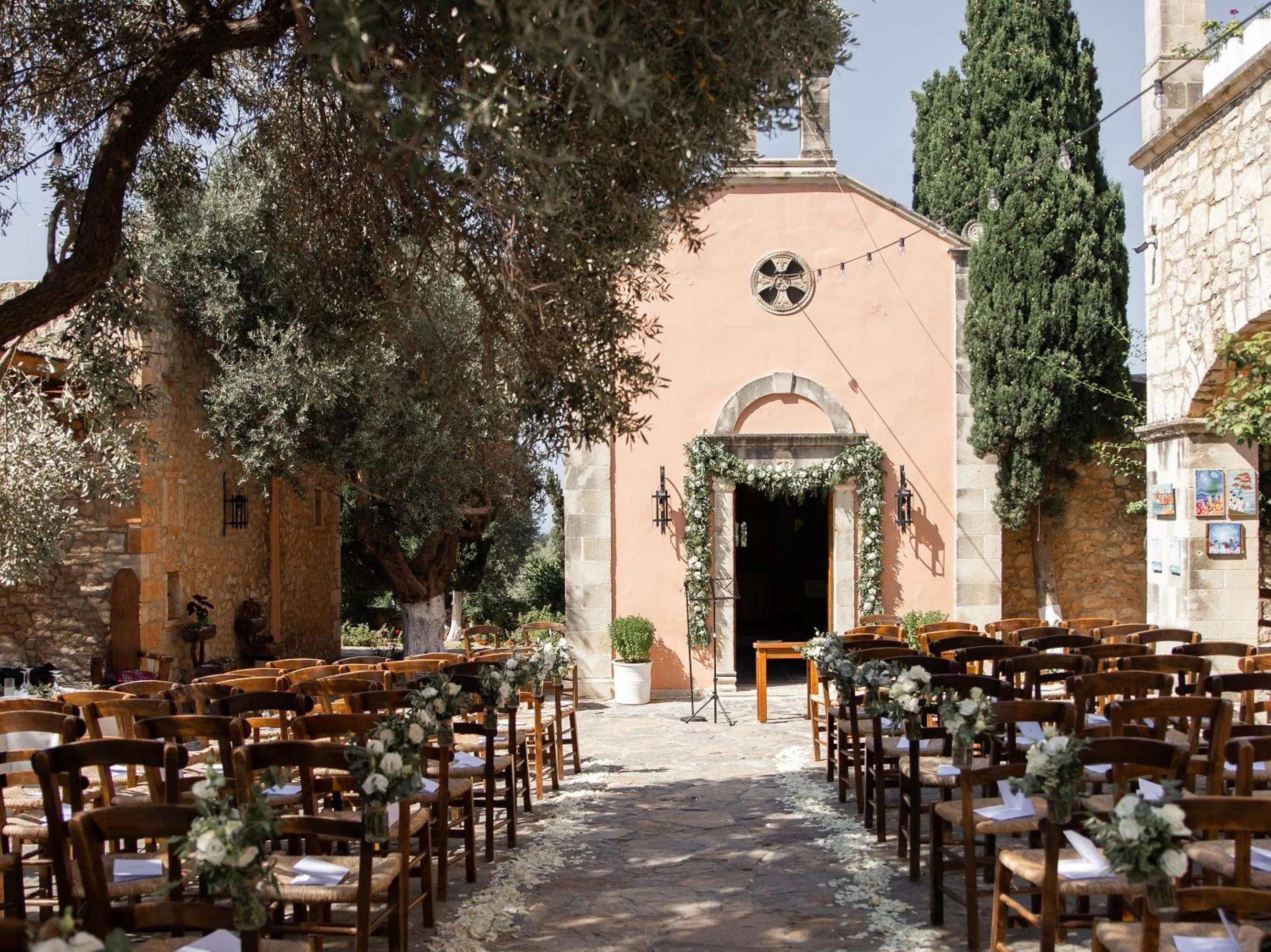 wedding in Caramel, A Grecotel Resort to Live