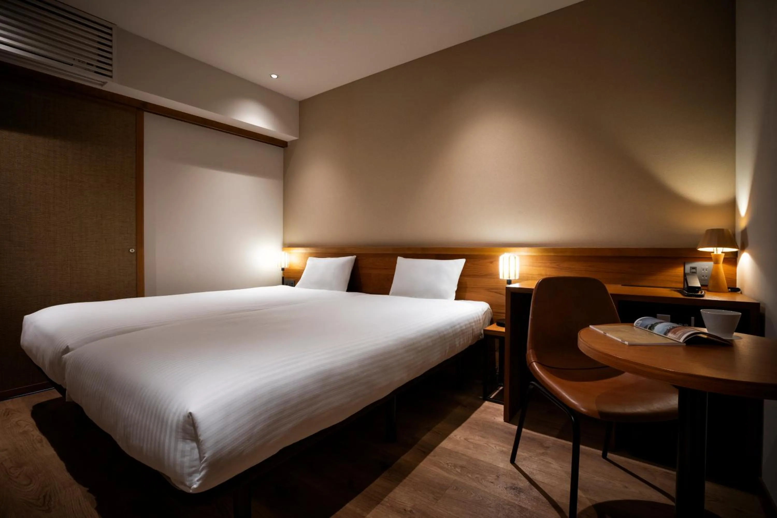 Photo of the whole room, Bed in hotel Bell・Kyoto