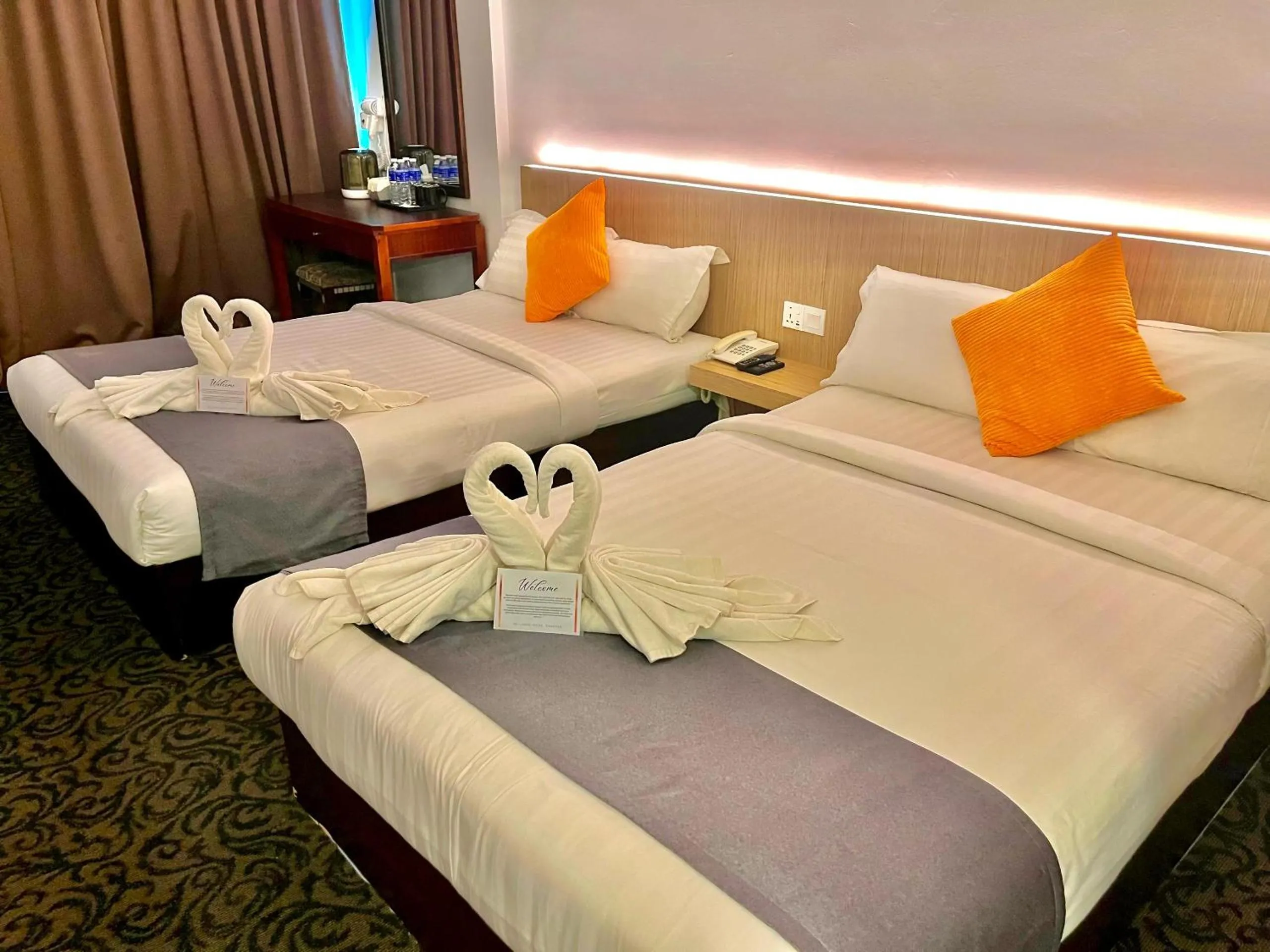 Bed in Go Lodge Hotel Kuantan