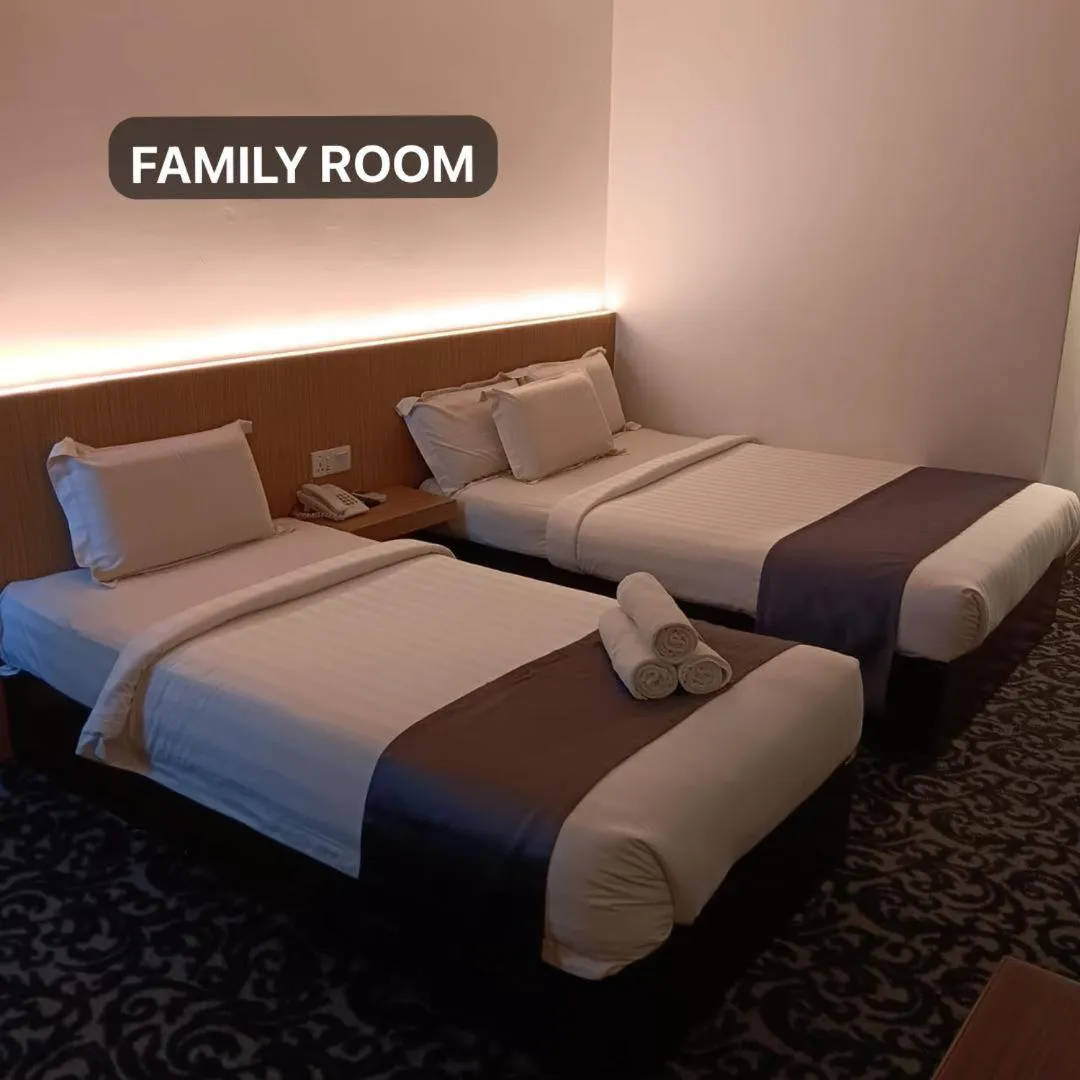 Bed in Go Lodge Hotel Kuantan