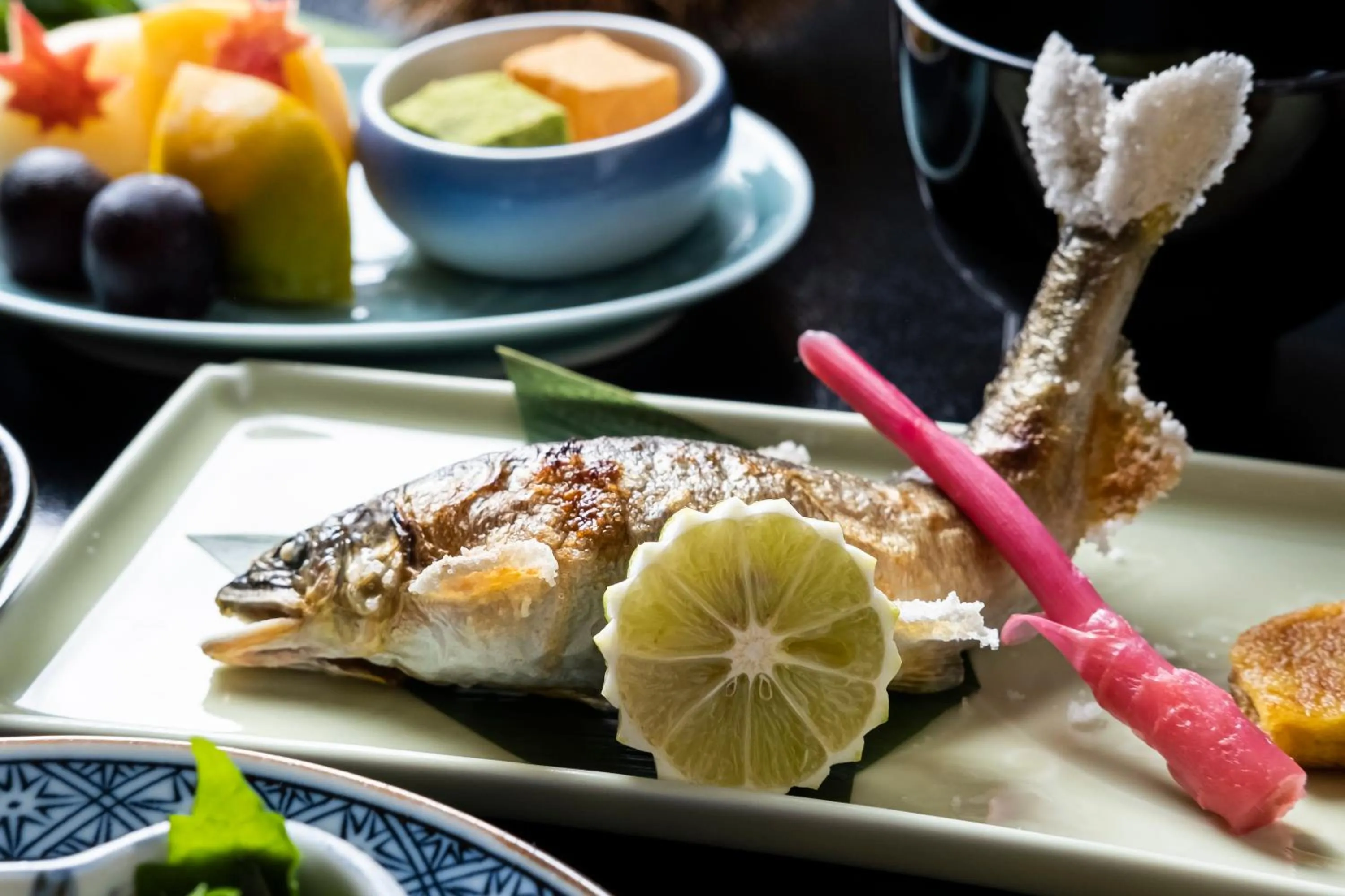 Food and drinks in Awashima Hotel