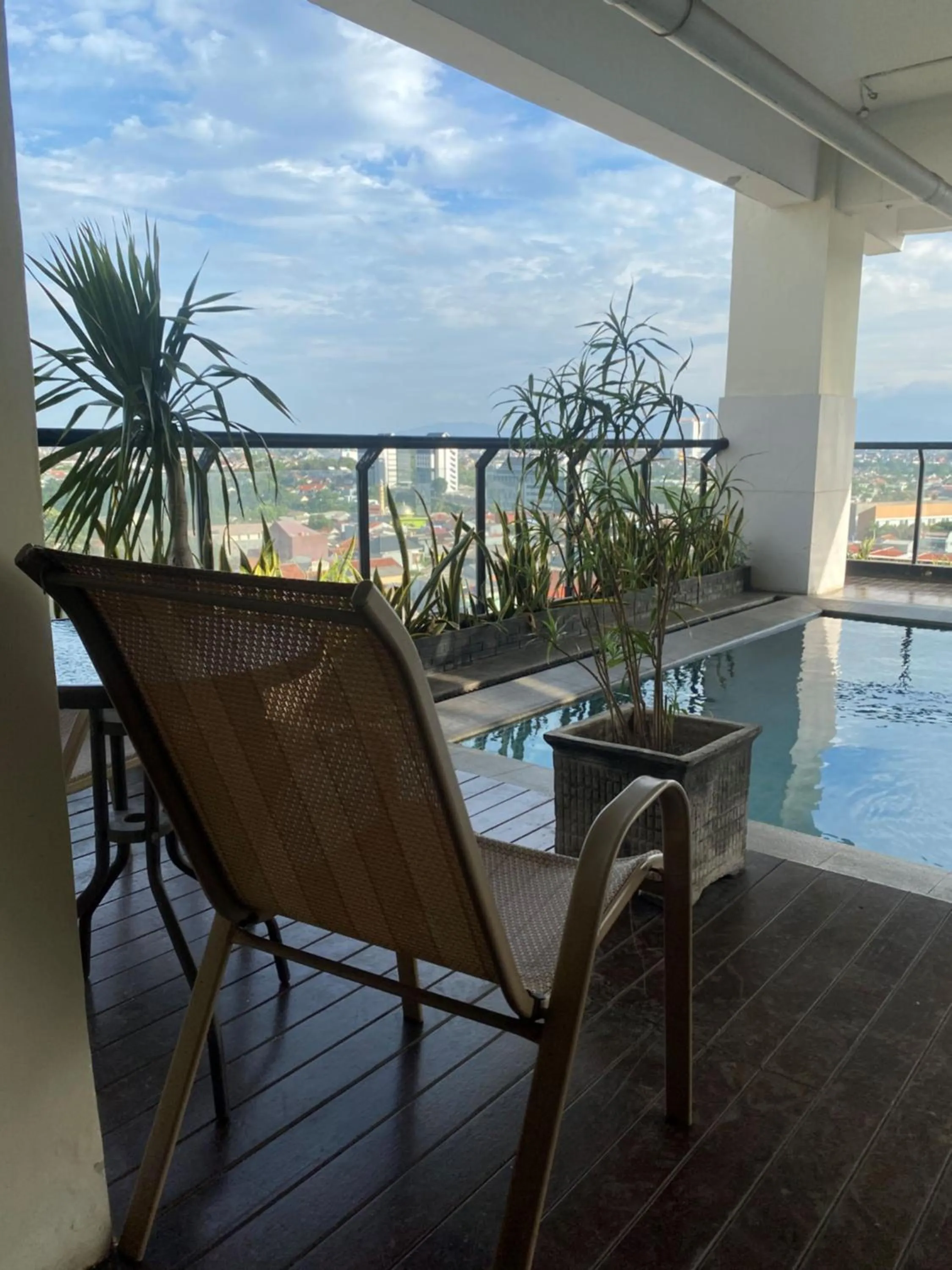 Swimming pool in Daima Suites Margonda