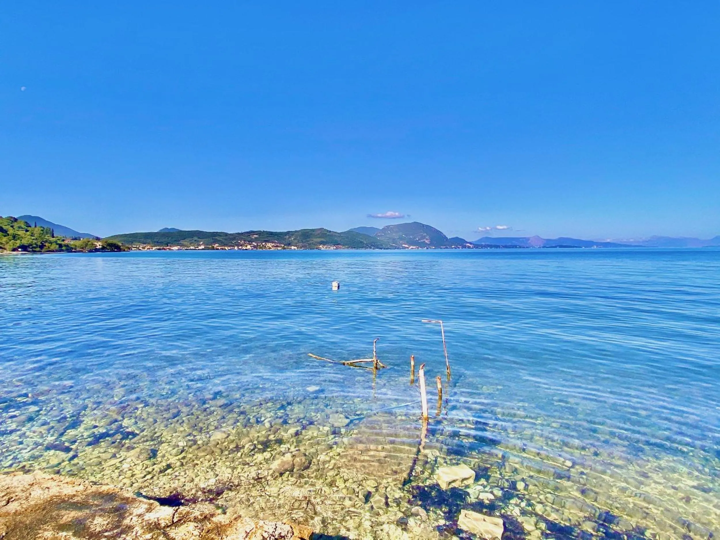 Beach in SeaFront Villa Ourania