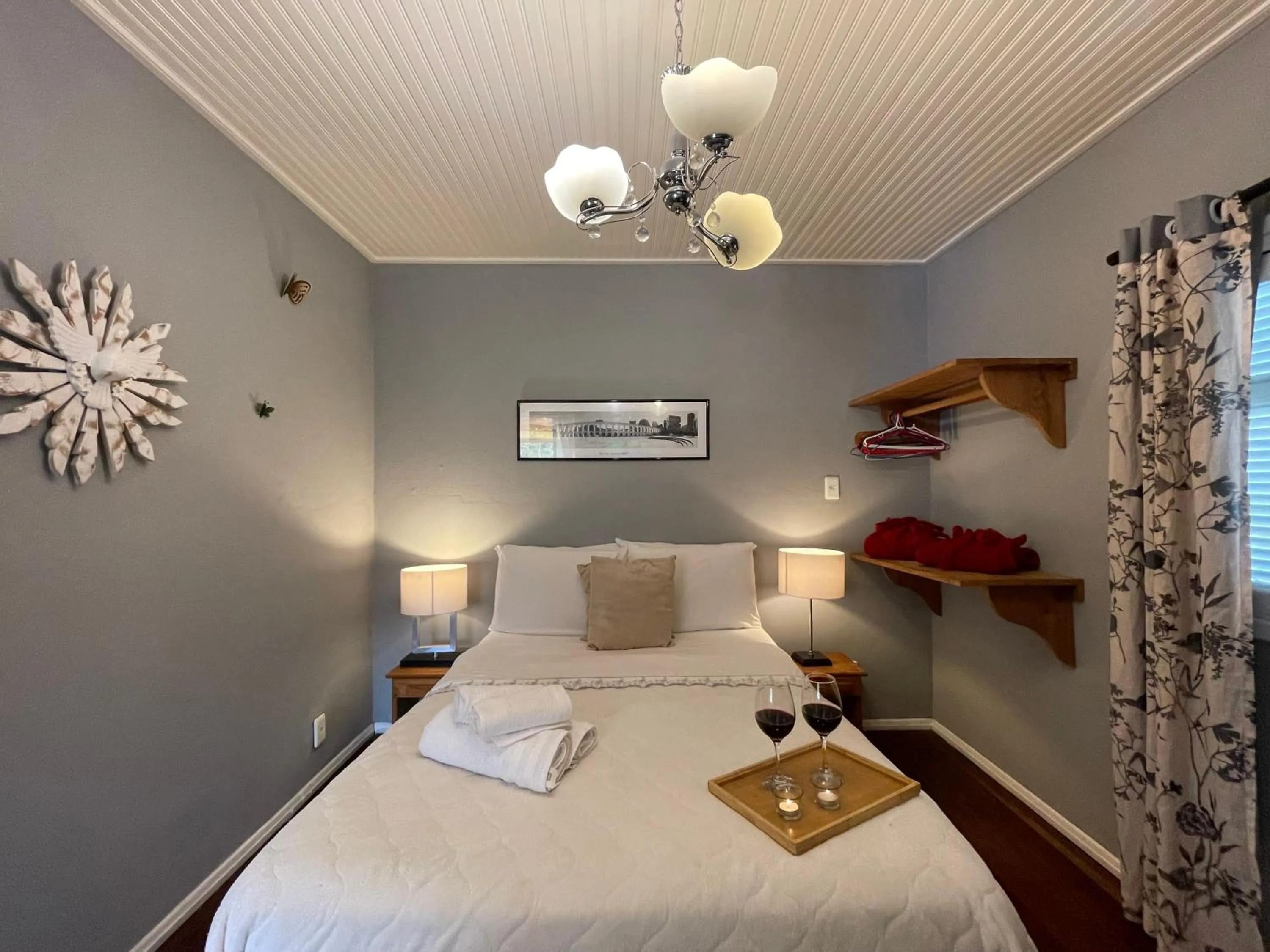 Bed in Pousada Refúgio das Aves