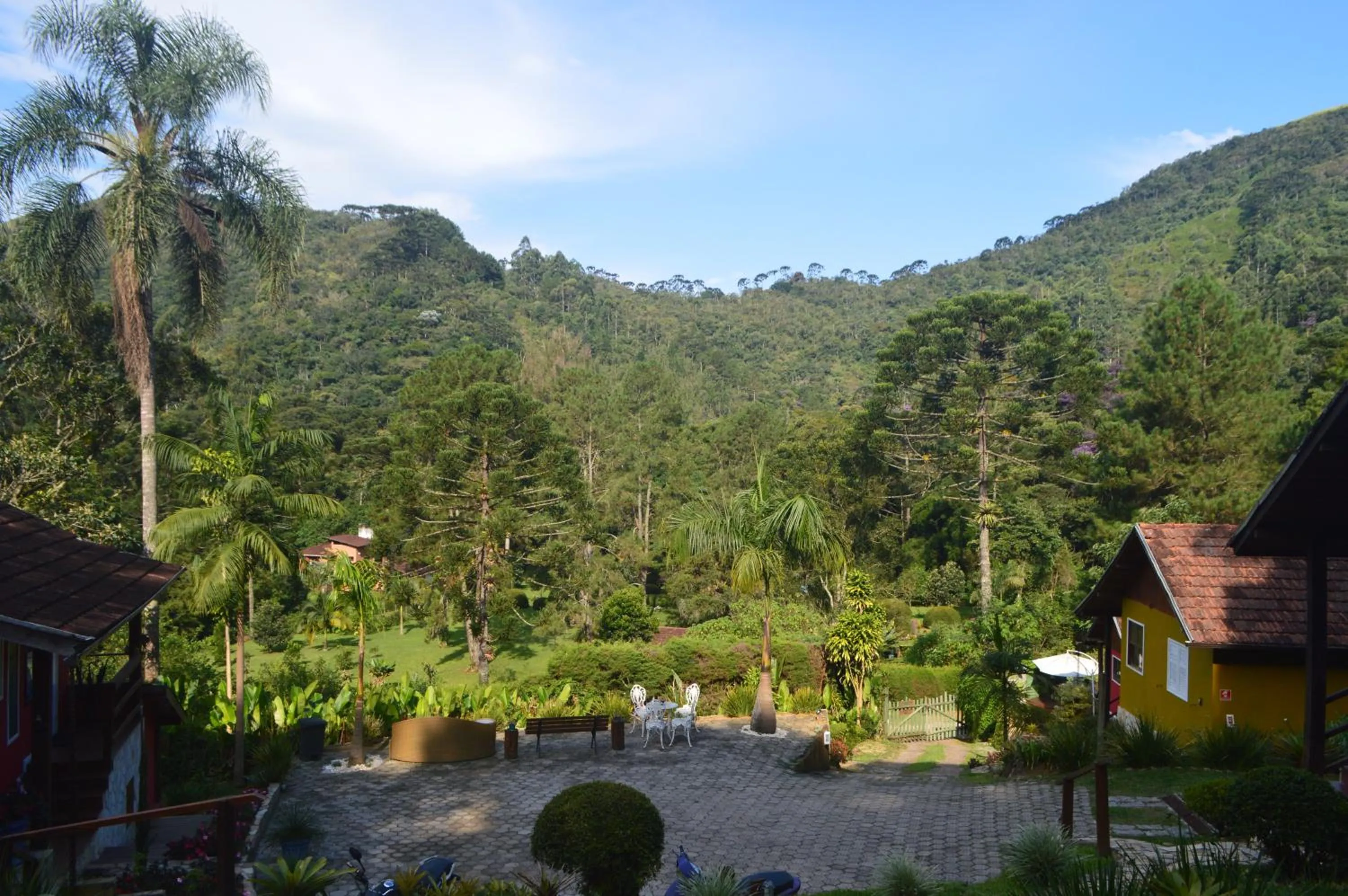 Mountain view in Pousada Refúgio das Aves