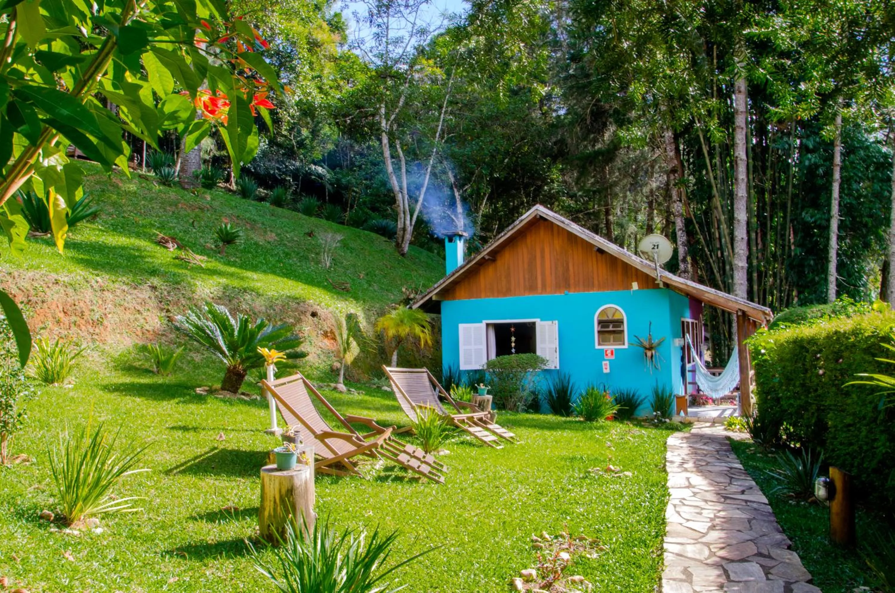 Property building in Pousada Refúgio das Aves