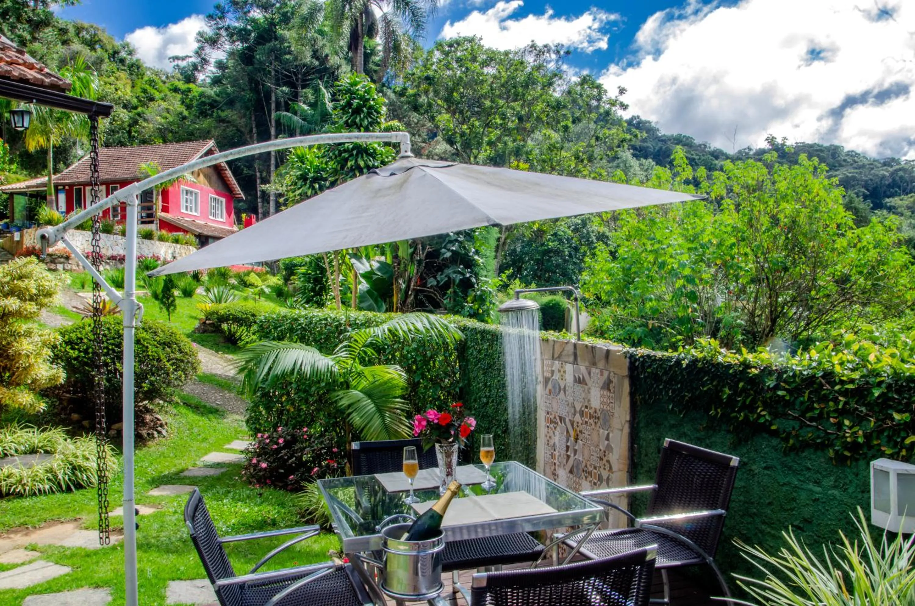 Garden in Pousada Refúgio das Aves