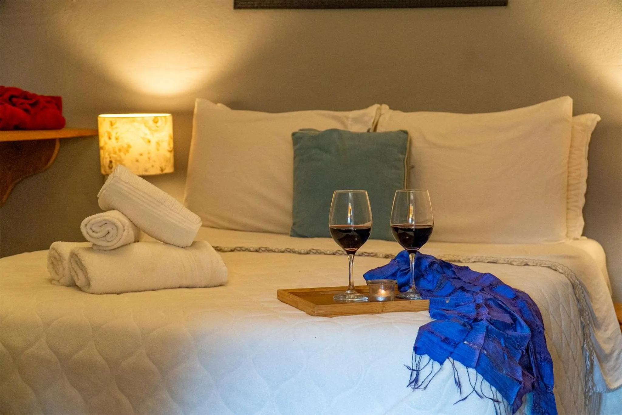 Bed in Pousada Refúgio das Aves