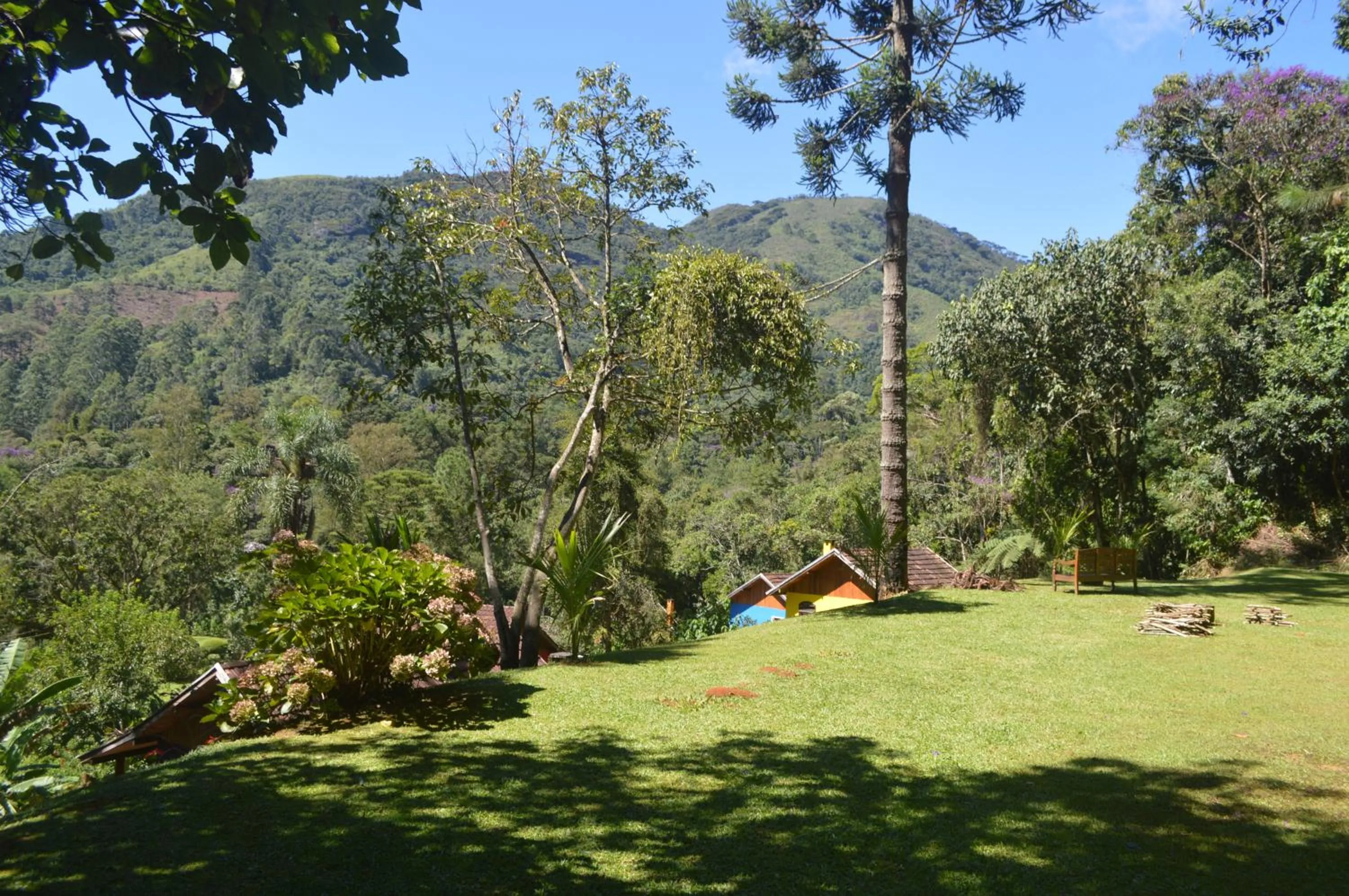 Natural landscape in Pousada Refúgio das Aves