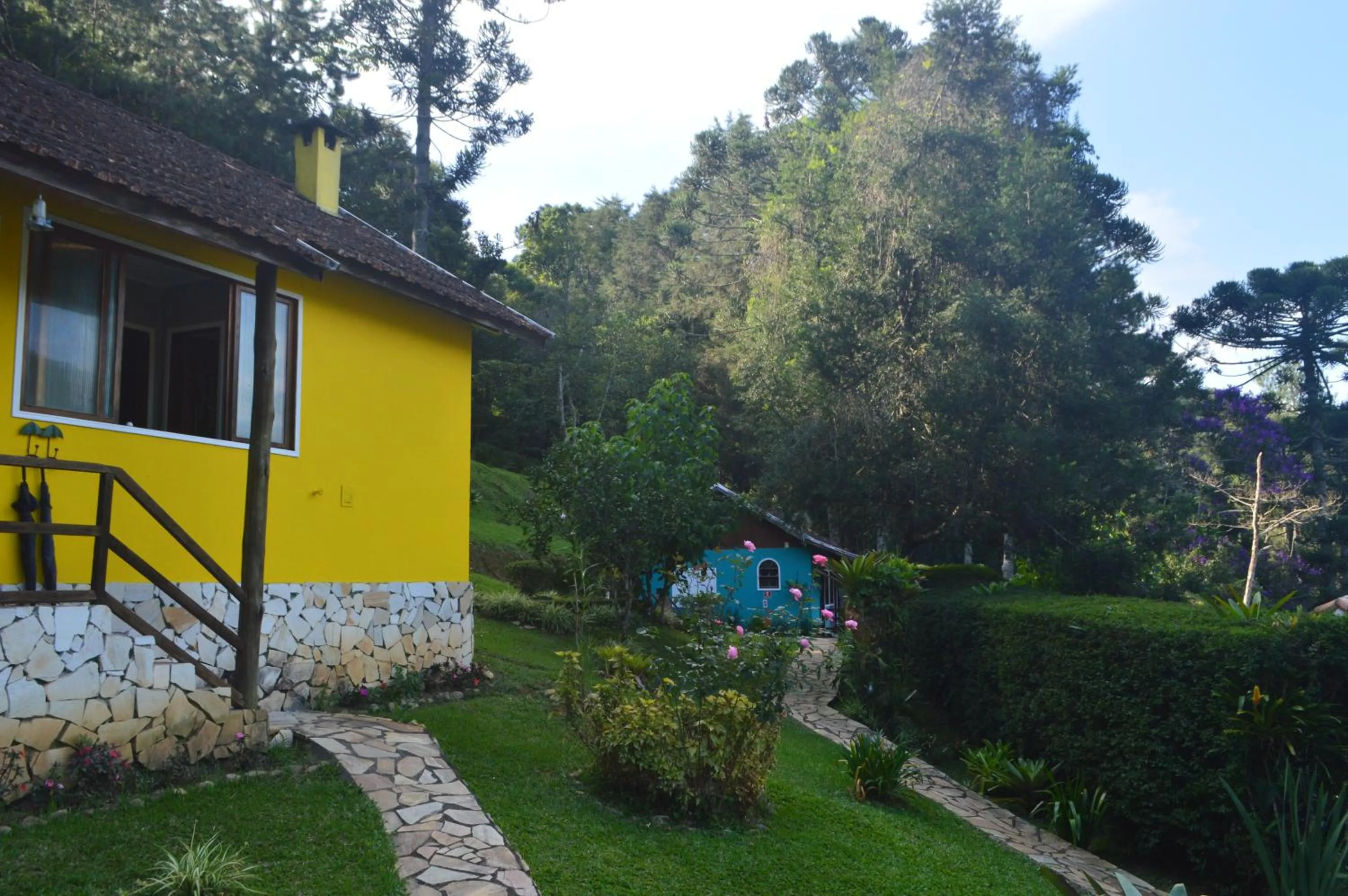 Garden in Pousada Refúgio das Aves