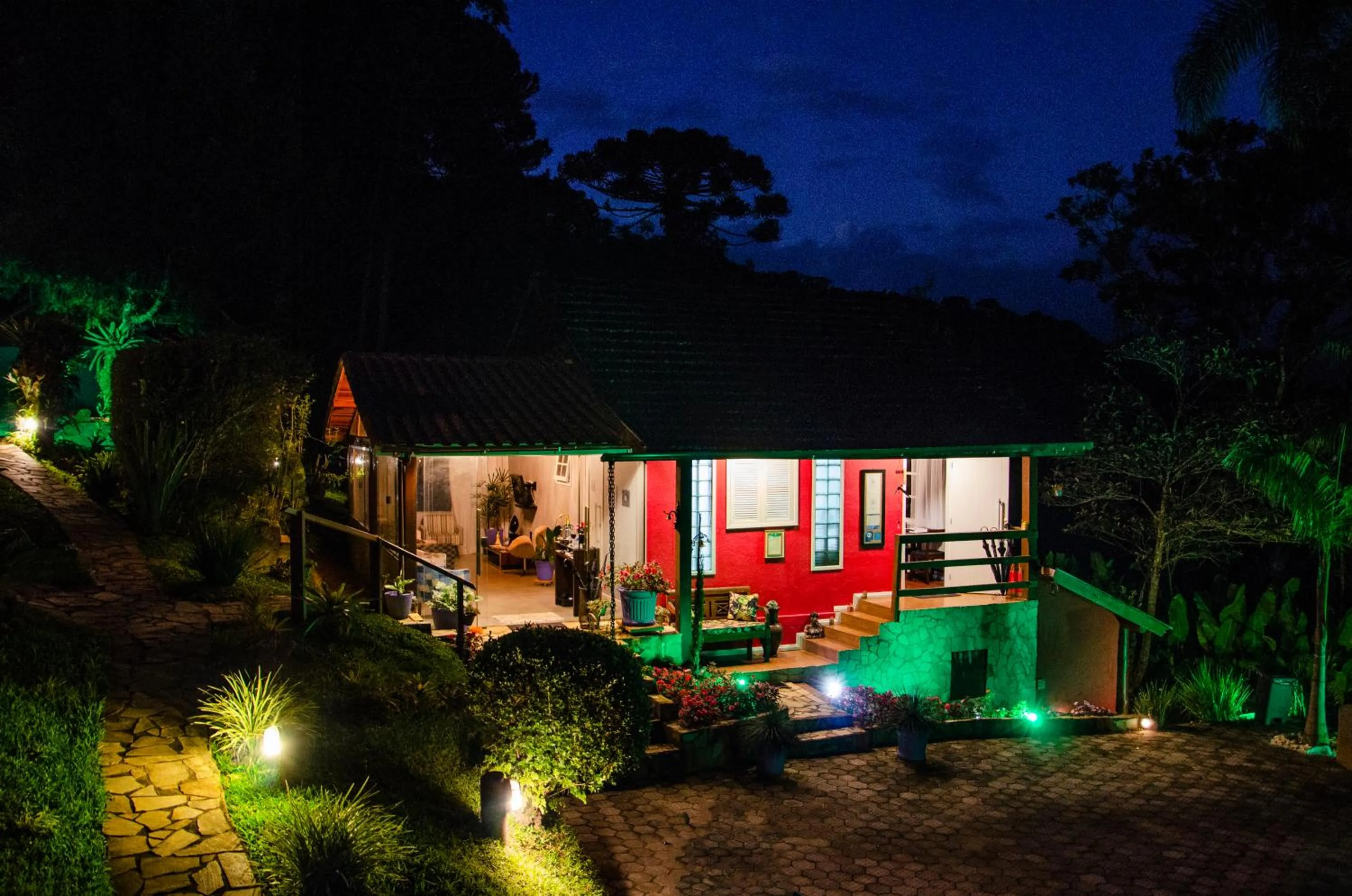 Property building in Pousada Refúgio das Aves