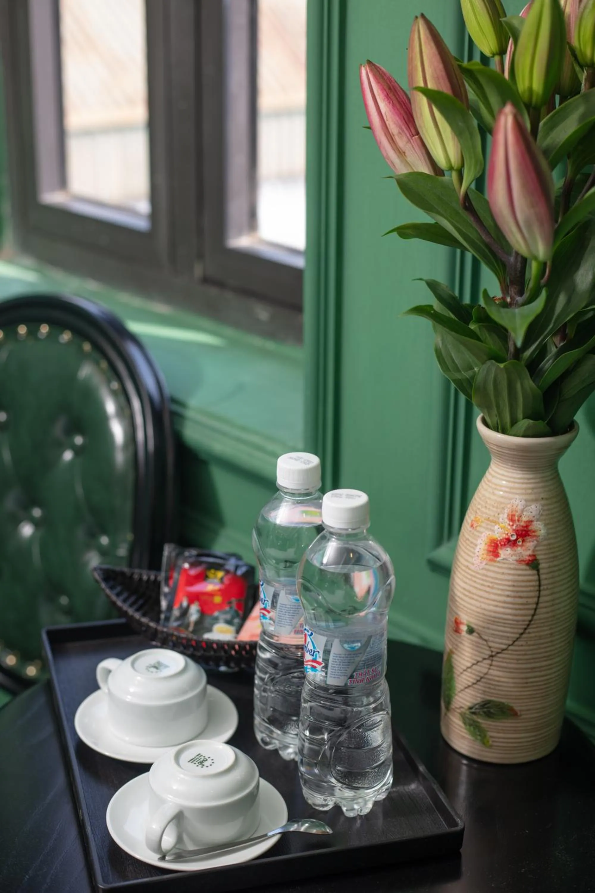 Decorative detail in Madelise Adora Hotel & Travel