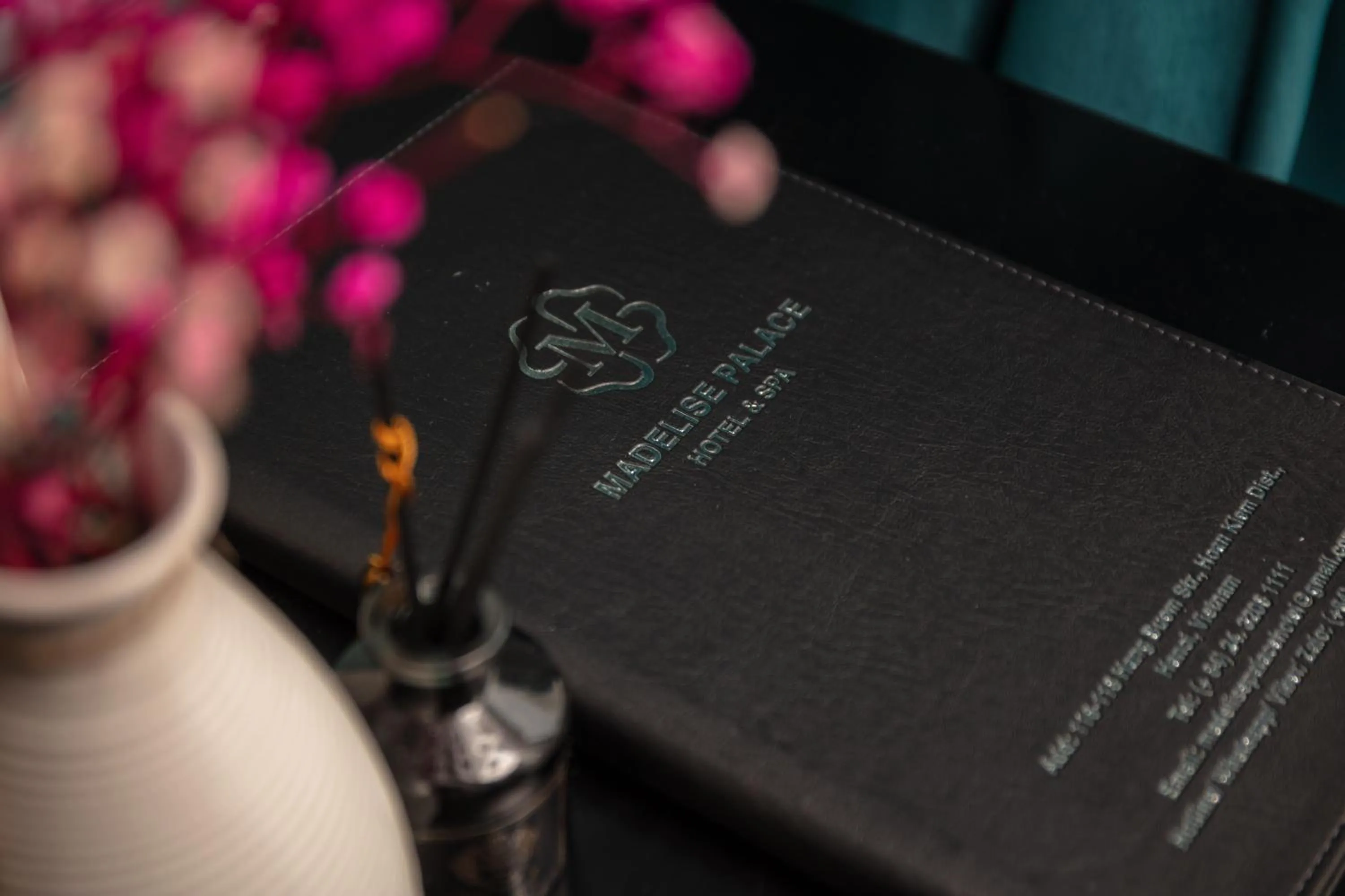 Decorative detail in Madelise Adora Hotel & Travel