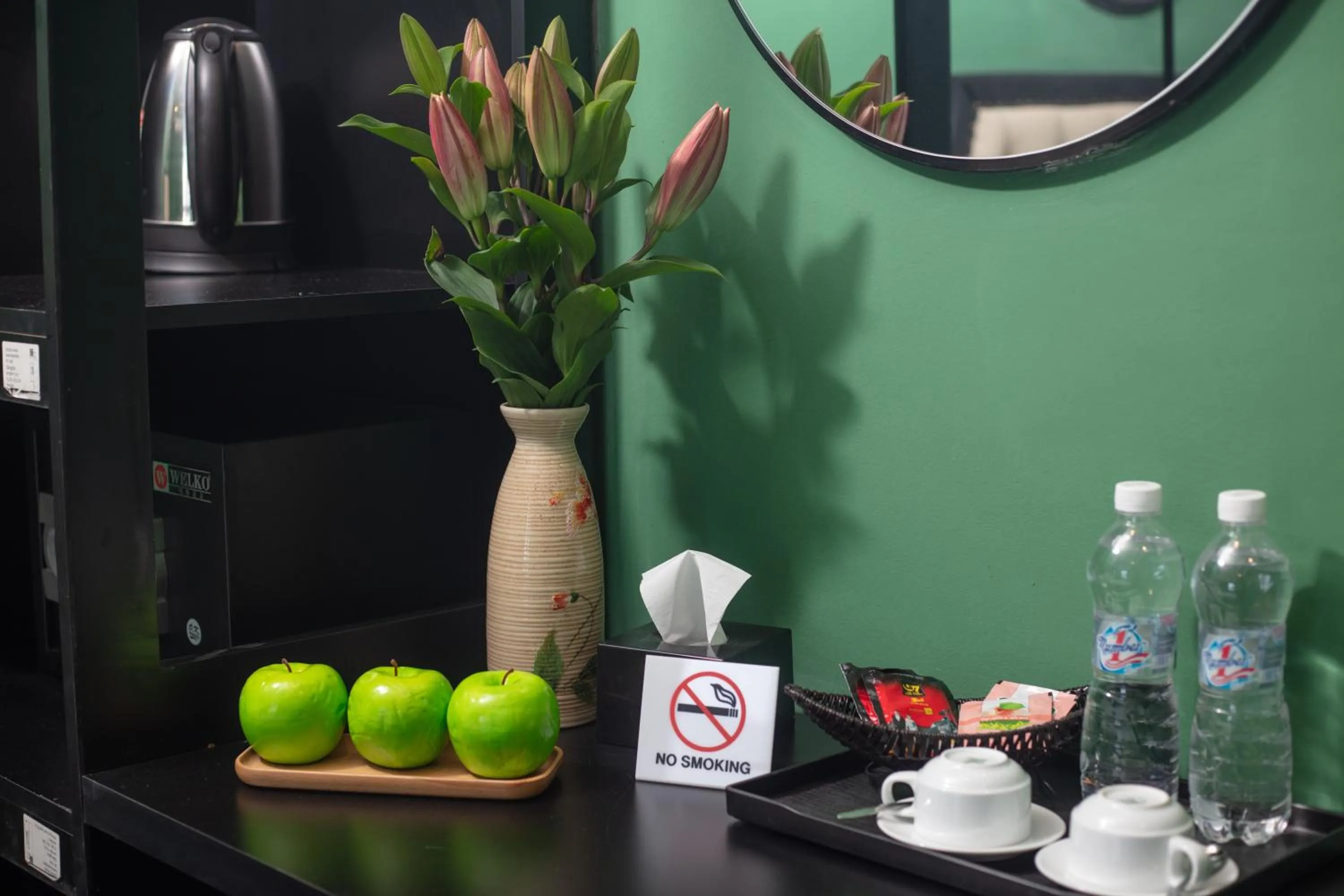 Decorative detail in Madelise Adora Hotel & Travel