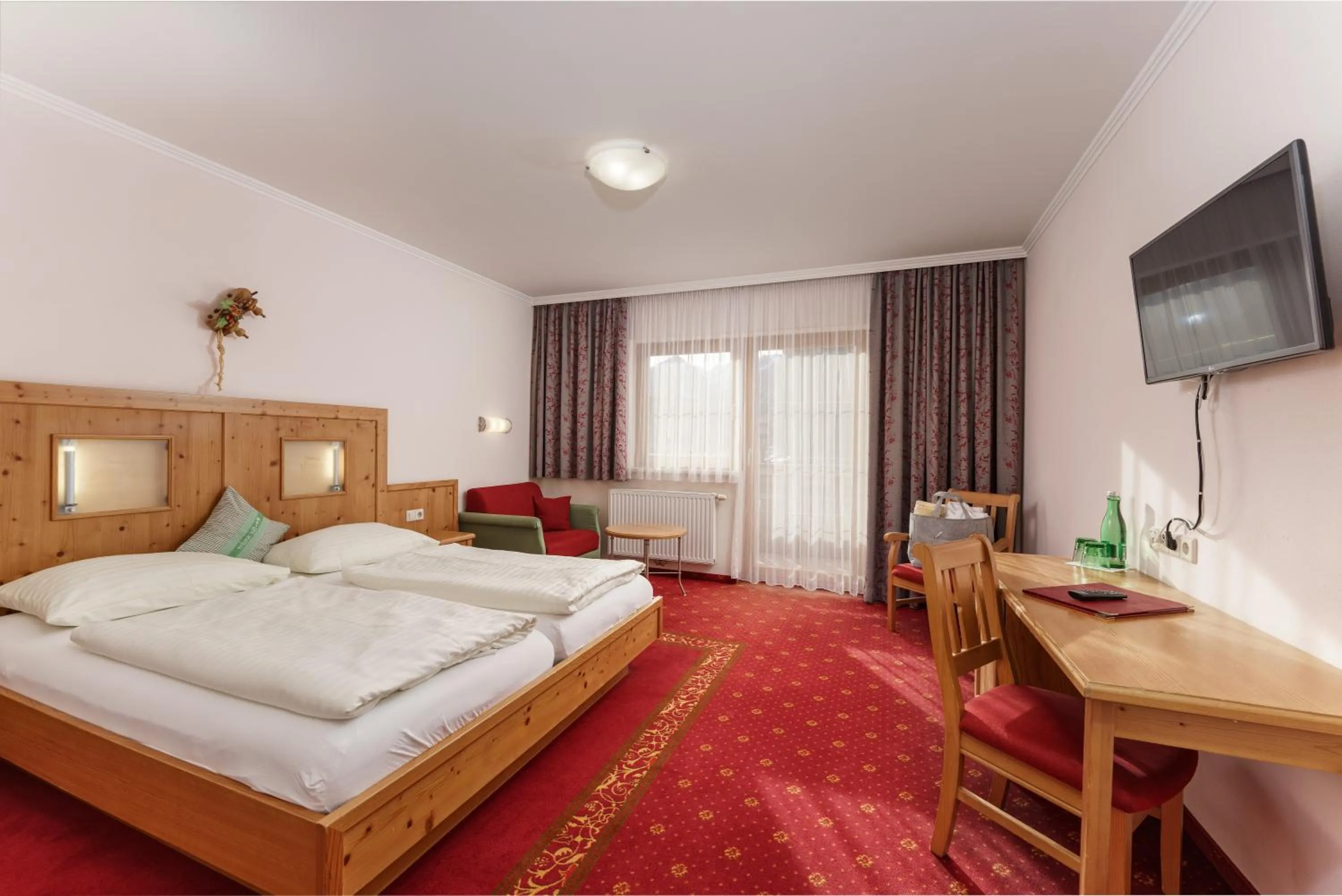 Bedroom, Bed in Hotel Moser